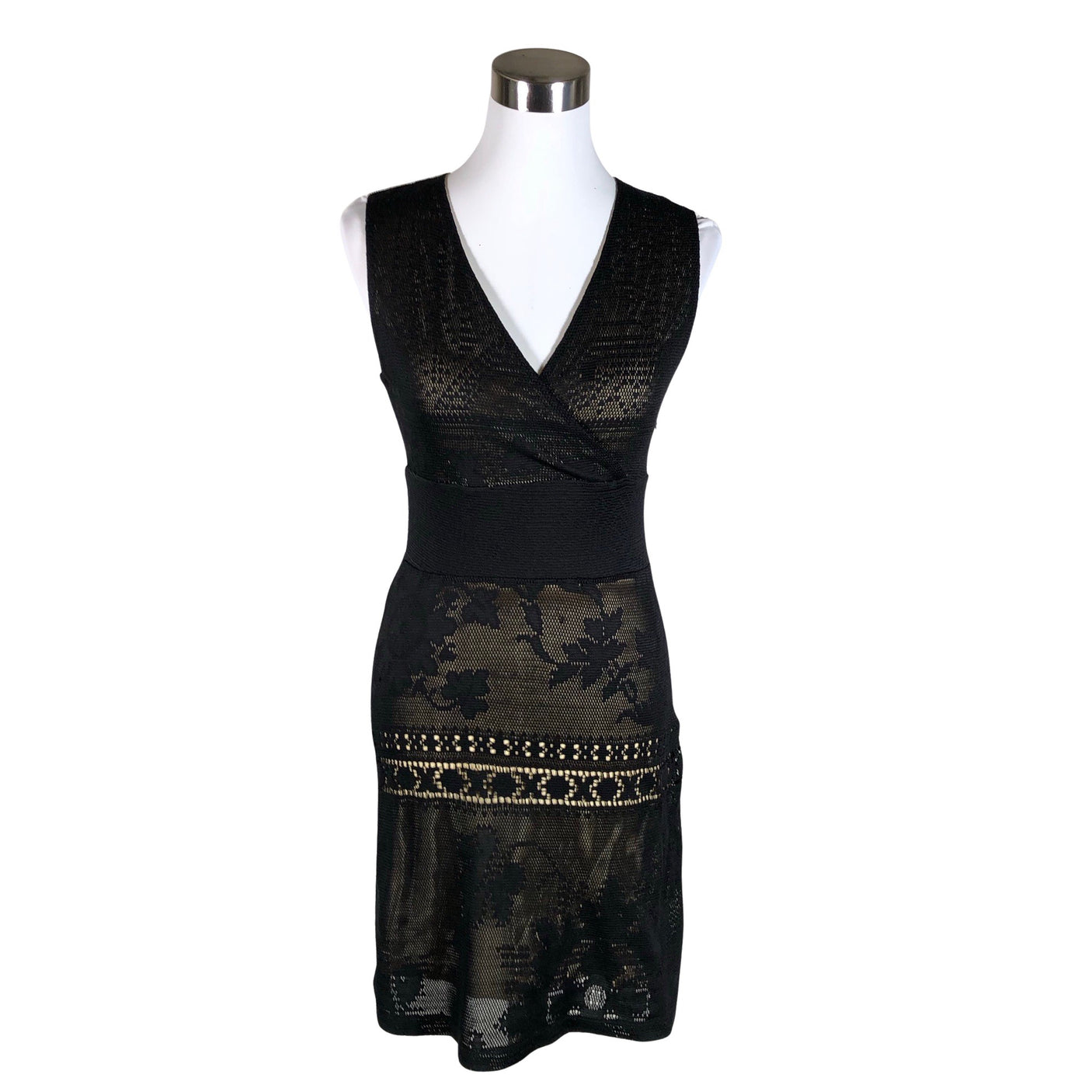 Unisex Desigual - Tricot dress, size 38 - Black (1)