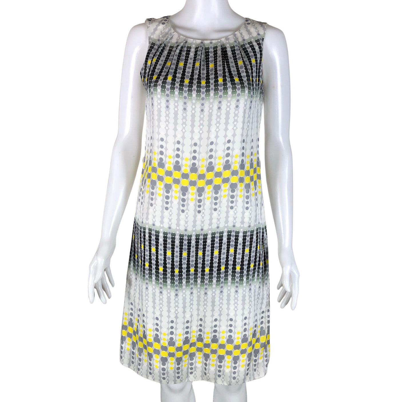 Unisex Mosaic - Sheath dress, size 32 - White (1)