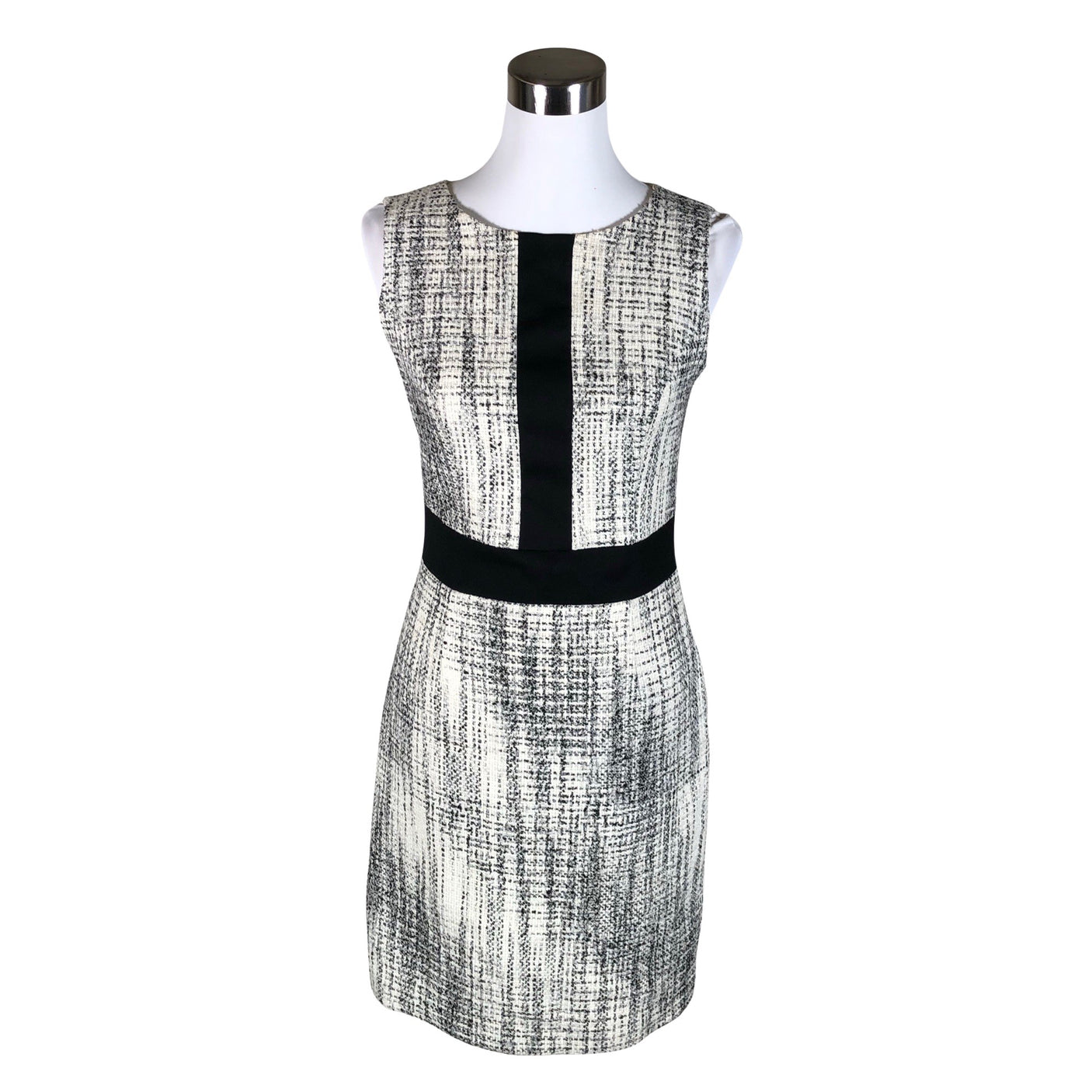 Unisex Mosaic - Sheath dress, size 36 - White (1)