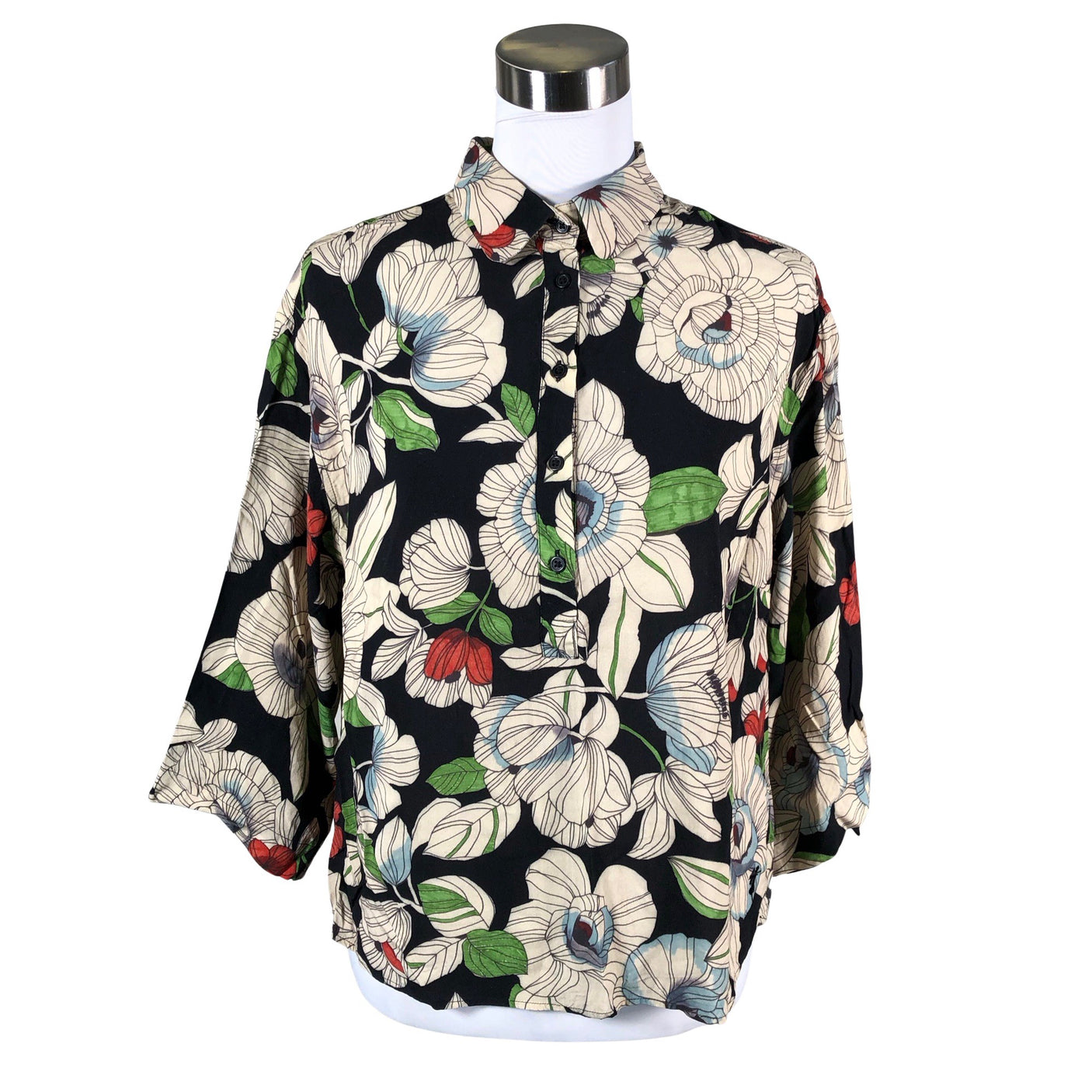 Unisex House of Lola - Blouse, size 40 - Black (1)