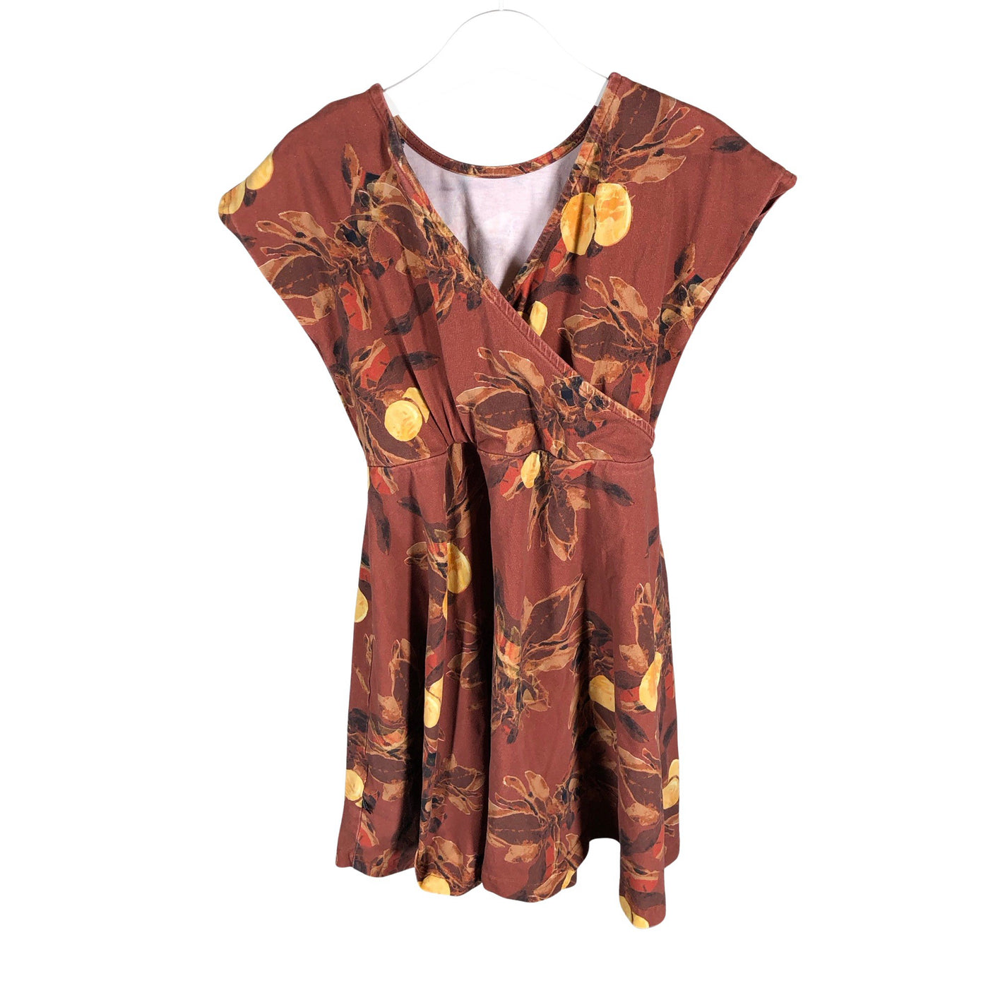 Unisex Kaiko - Tricot dress, size 122 - 128 - Brown (2)