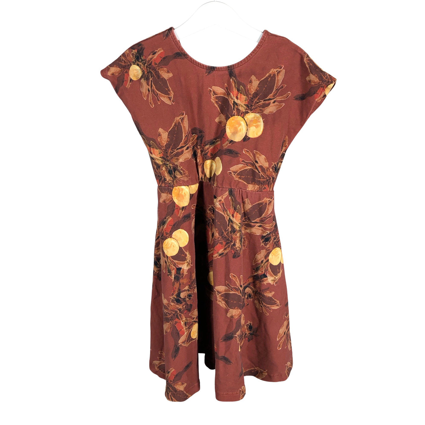 Unisex Kaiko - Tricot dress, size 122 - 128 - Brown (1)