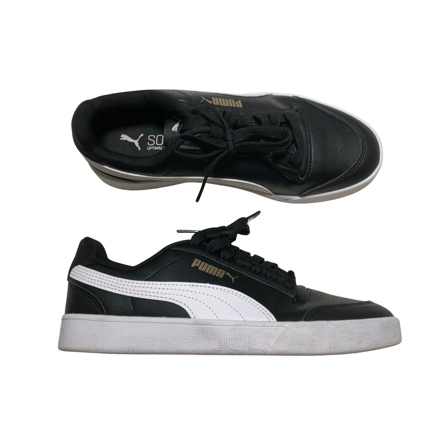 Unisex Puma - Casual sneakers, size 36 - Black (1)