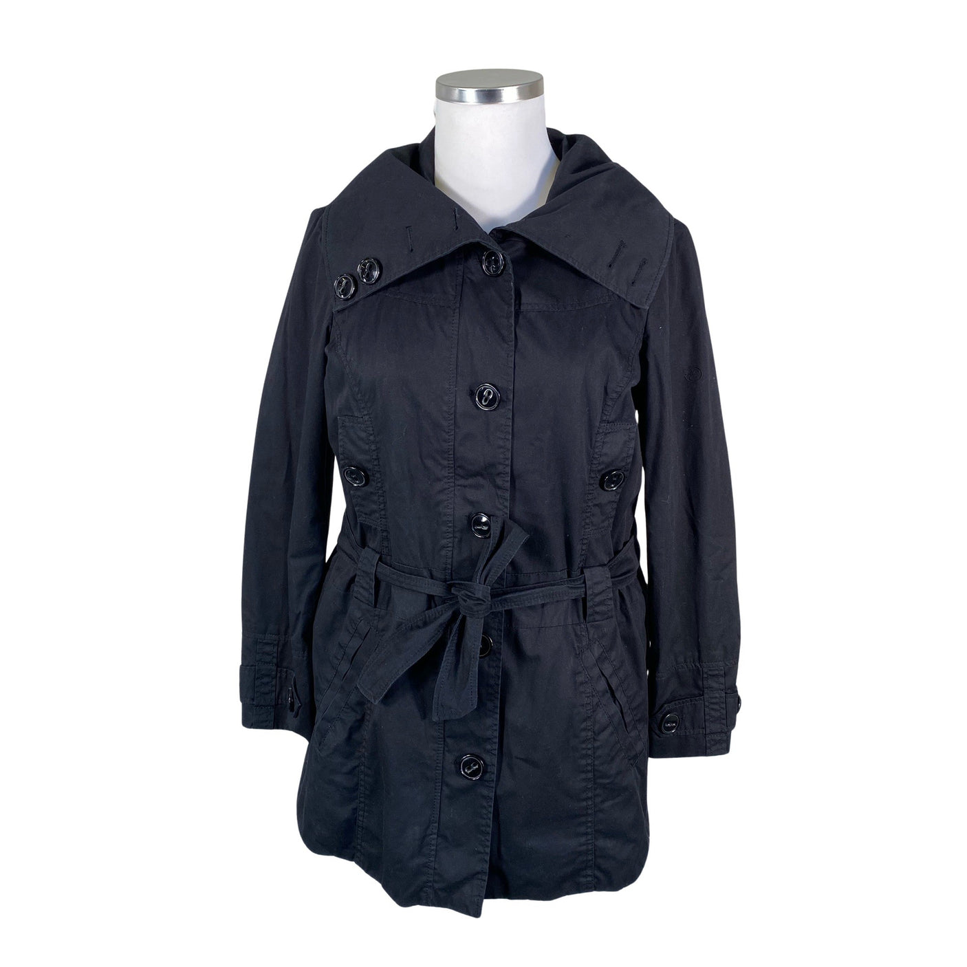 Unisex Esprit - Trench coat, size 42 - Black (1)