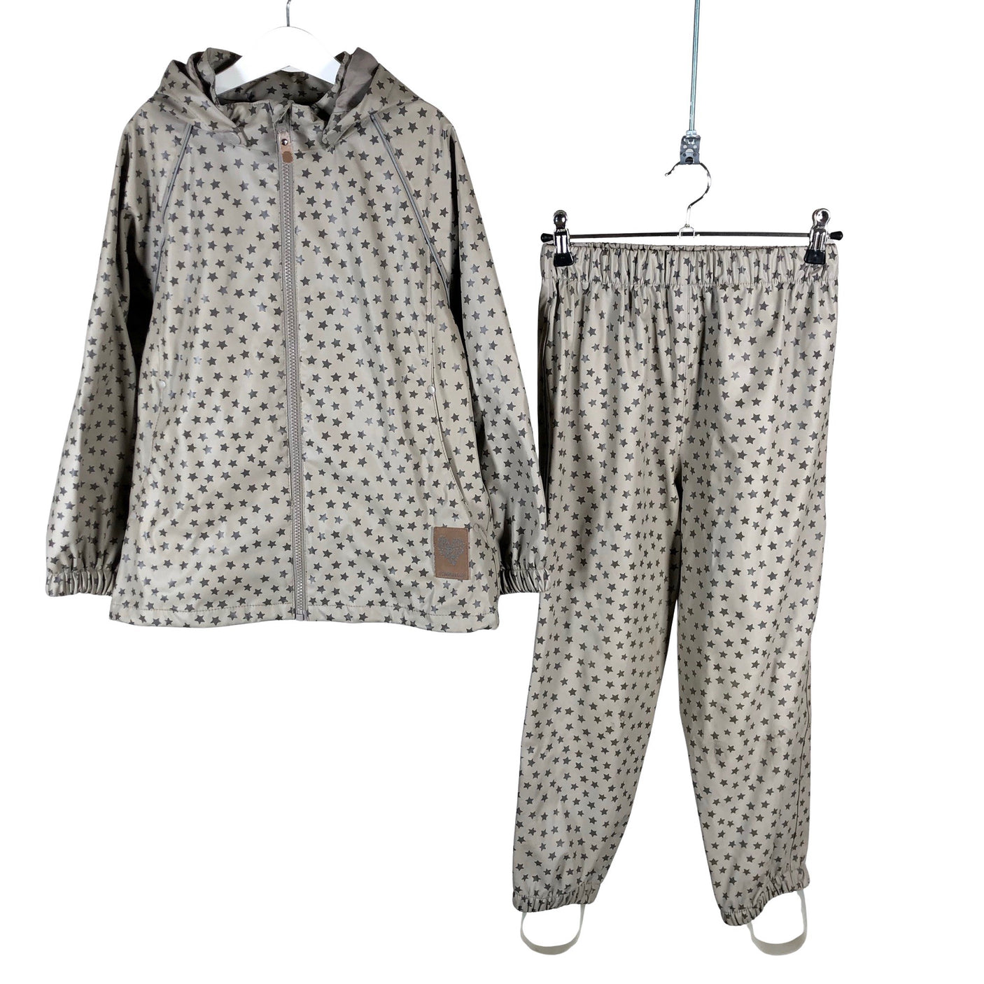 Unisex POMPdeLUX - Rainwear, size 122 - 128 - Gray (1)