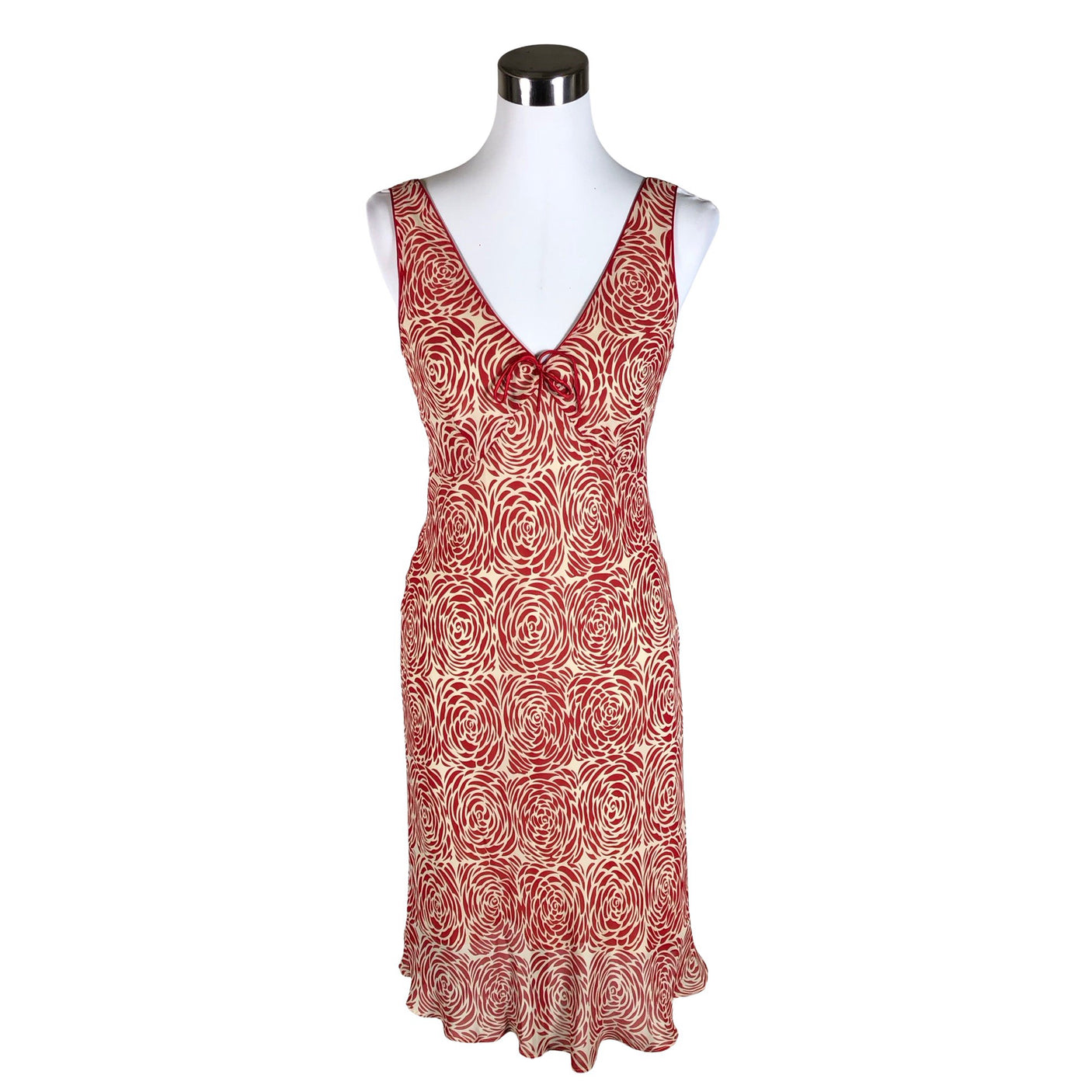 Unisex Planet - Schiffon dress, size 36 - Beige (1)