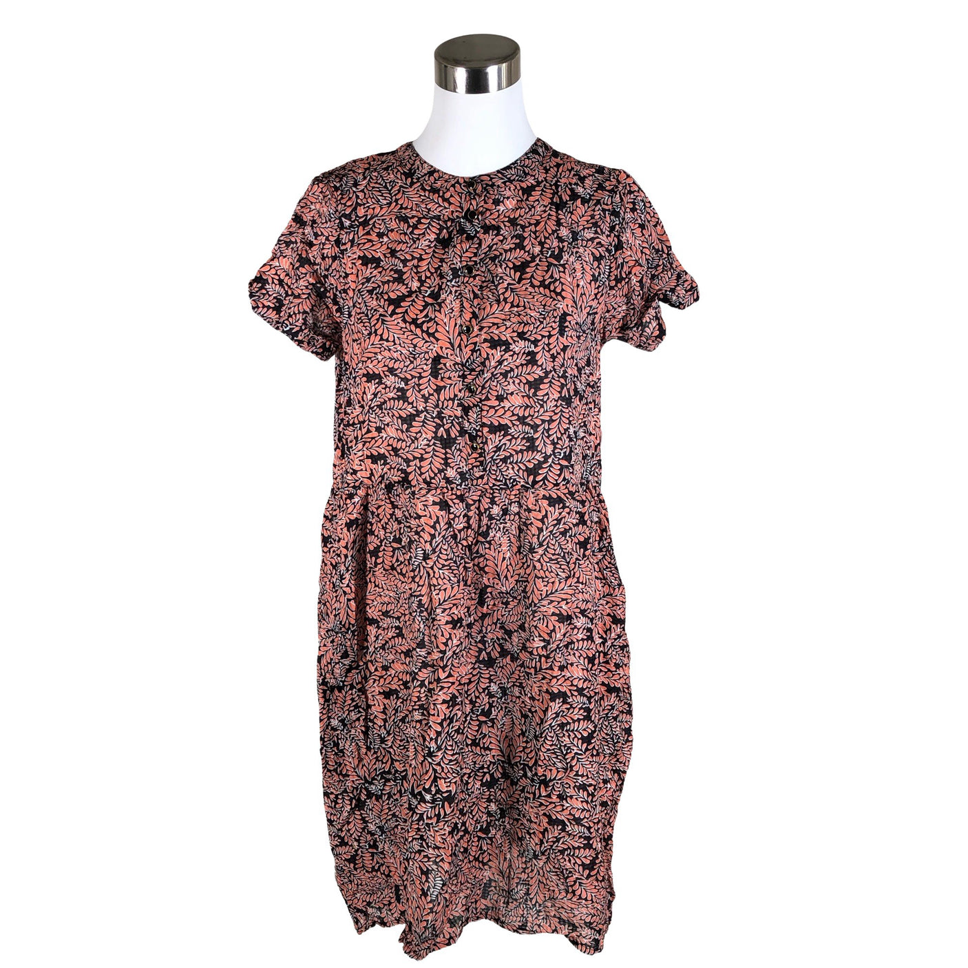 Unisex Kaffe - Schiffon dress, size 38 - Light pink (1)