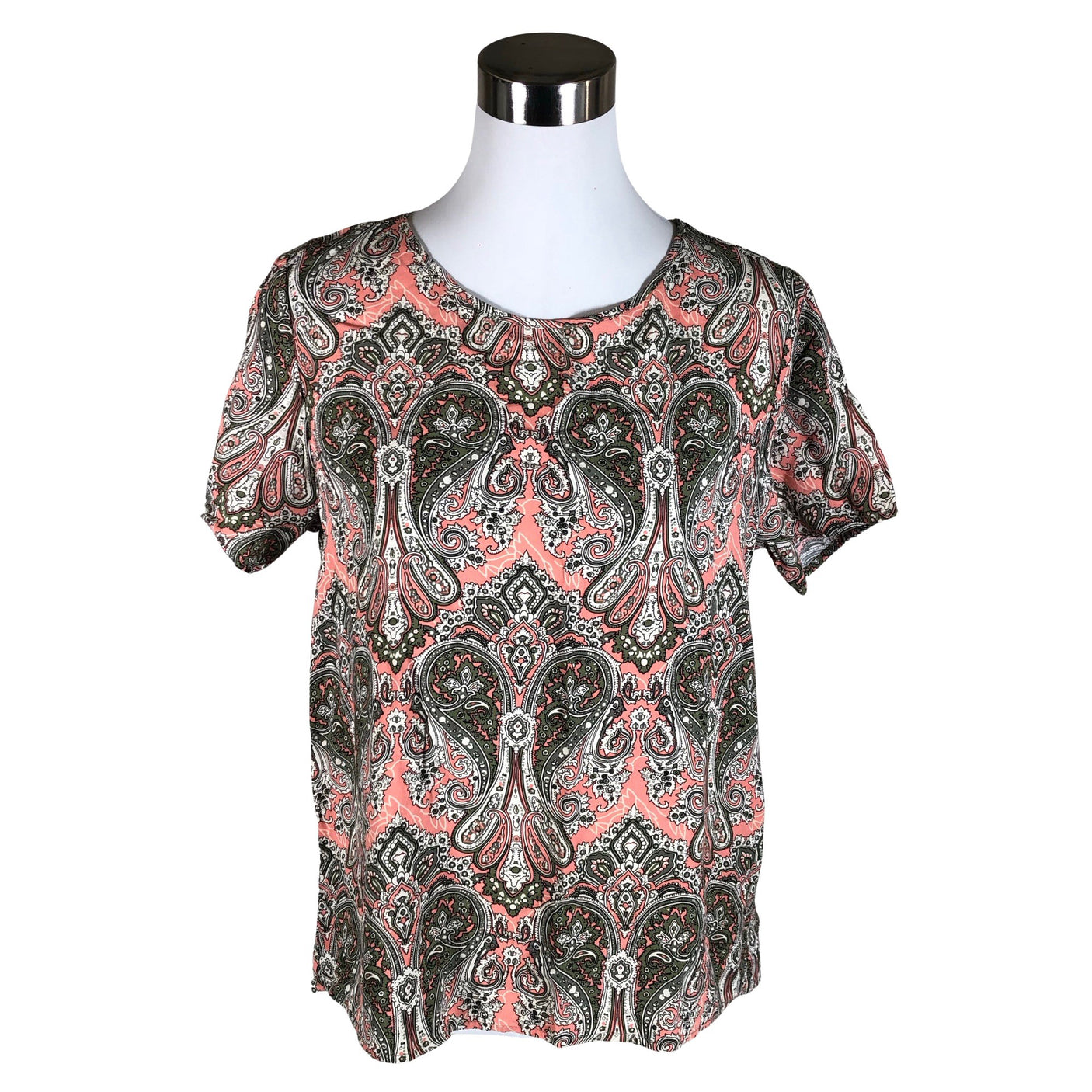 Unisex Soyaconcept - Short-sleeved blouse, size 40 - Light pink (1)