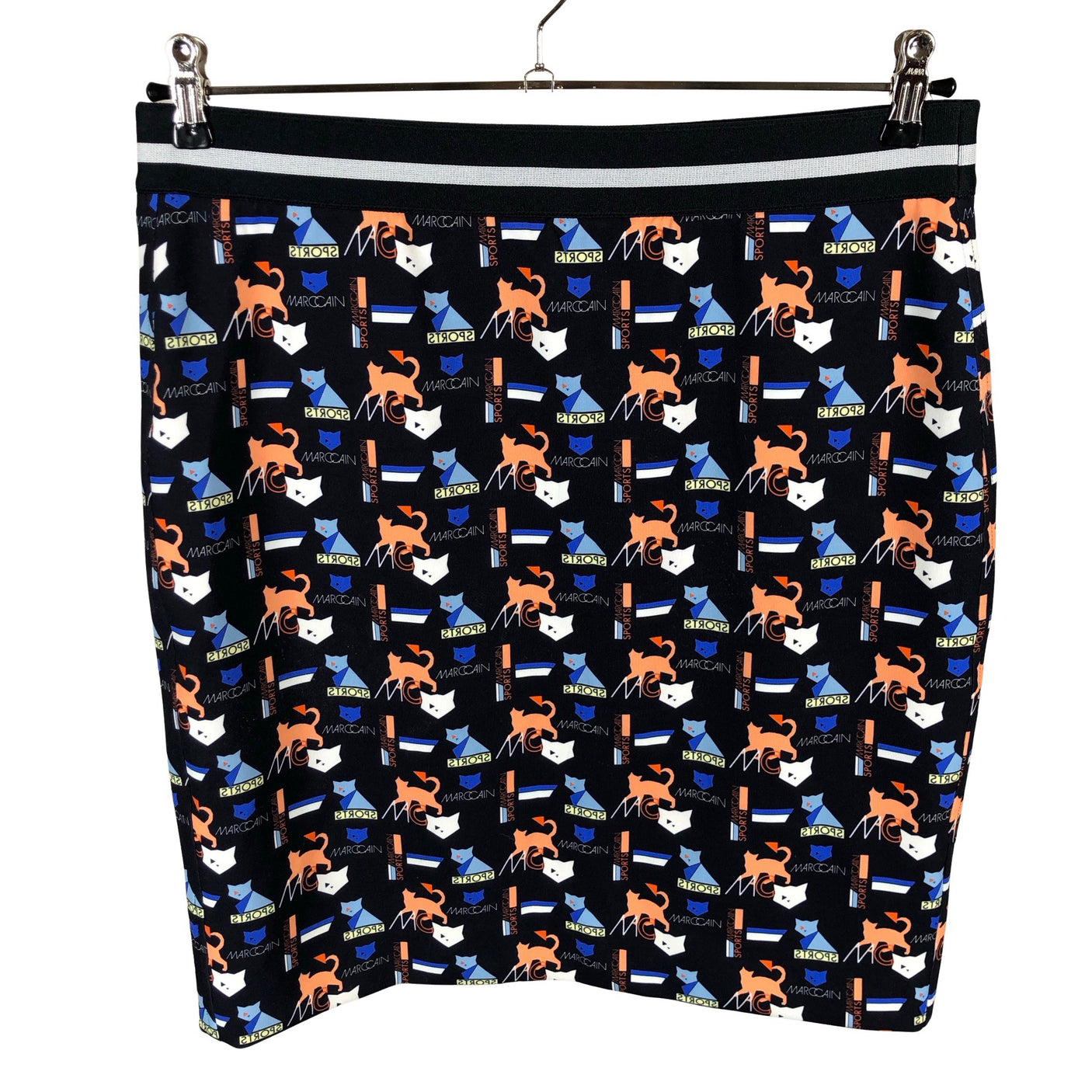Unisex Marc Cain - Tricot skirt, size 42 - Blue (1)