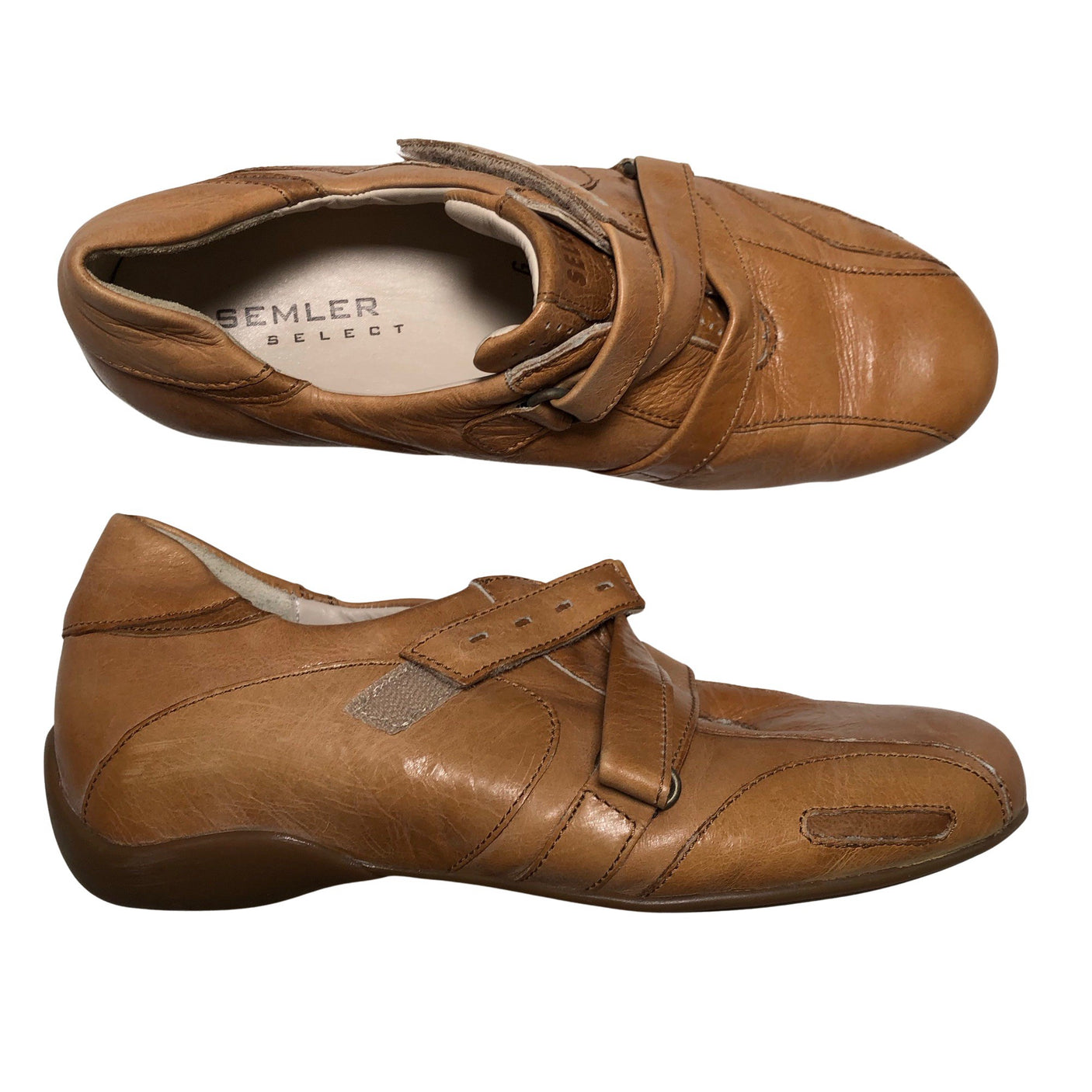 Unisex Semler - Casual sneakers, size 35 - Brown (1)