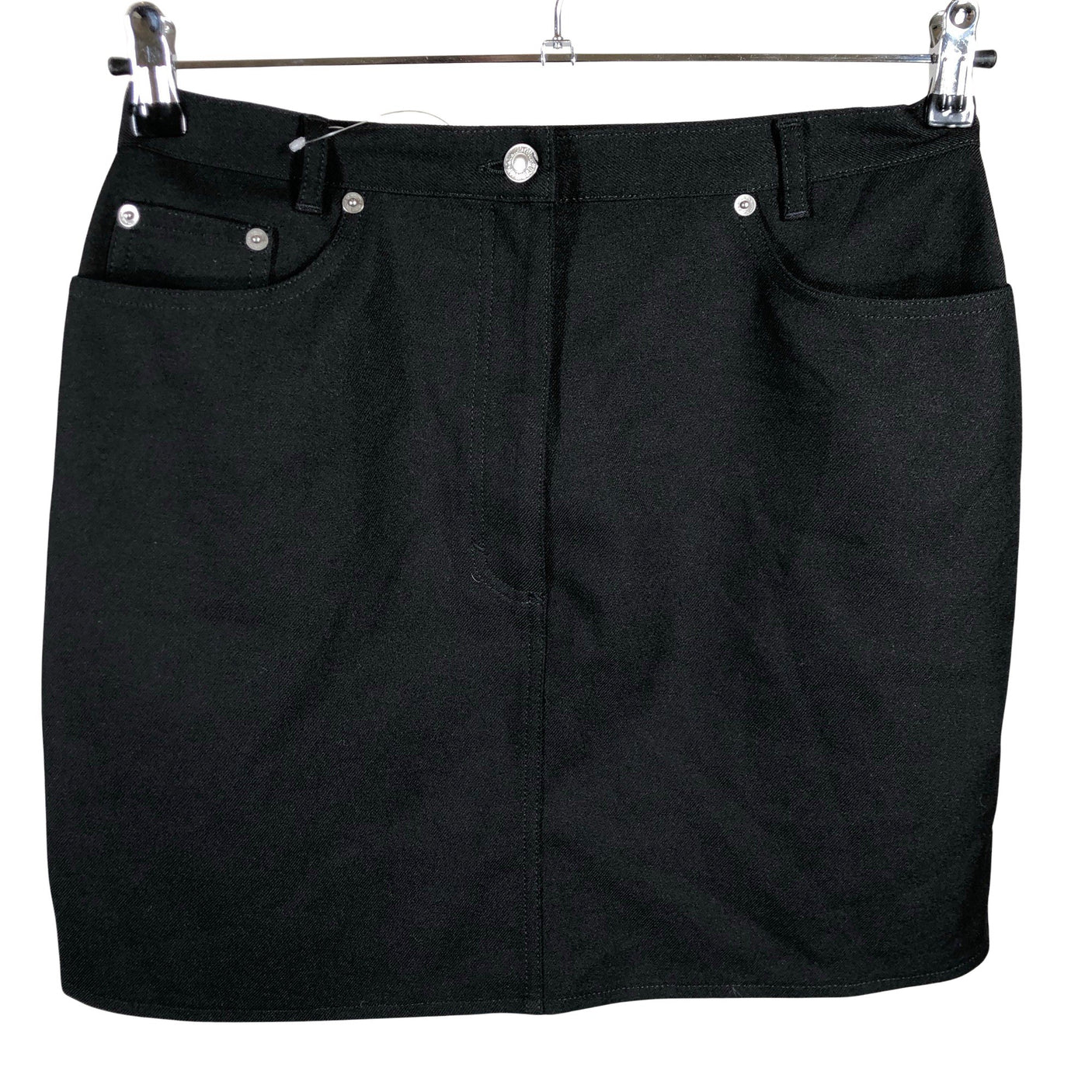 Unisex Benetton - Fabric skirt, size 38 - Black (1)