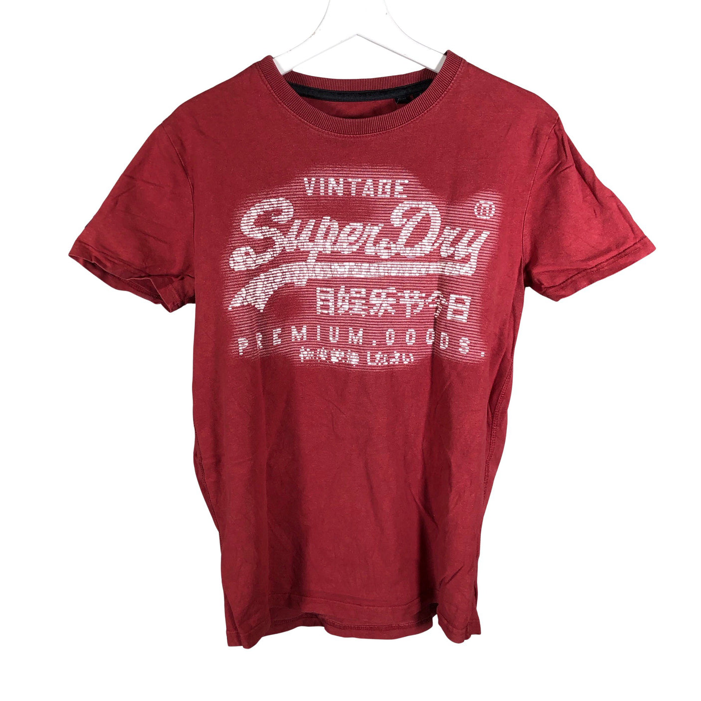 Unisex Superdry - T-shirt, size M - Wine red (1)