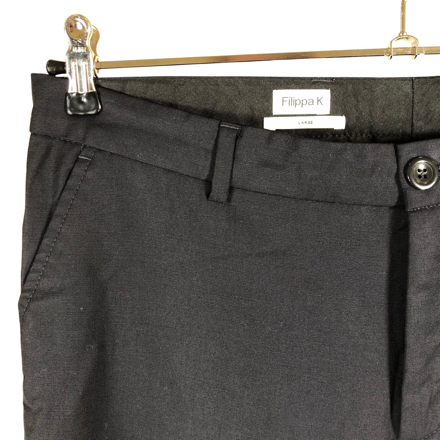 Unisex Filippa K. - Straight leg trousers, size 40 - Blue (3)