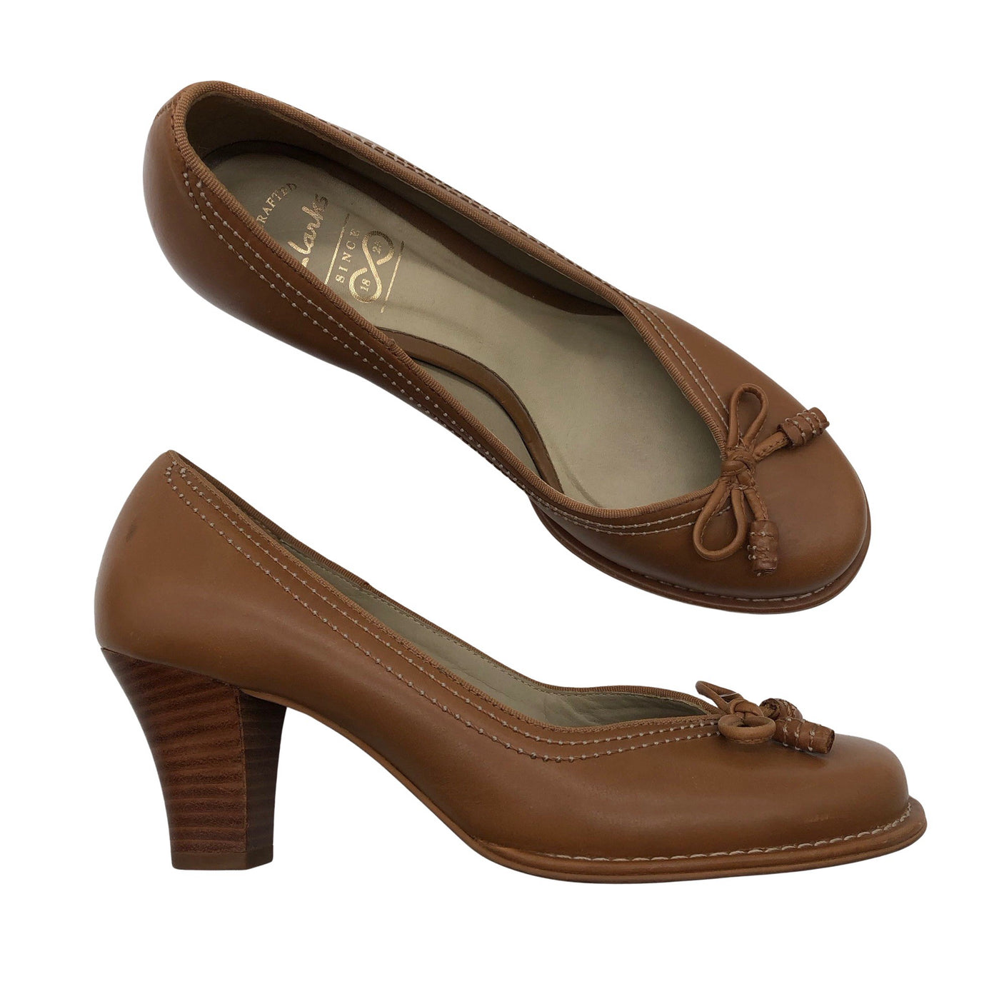 Unisex Clarks - High heels, size 37 - Brown (1)