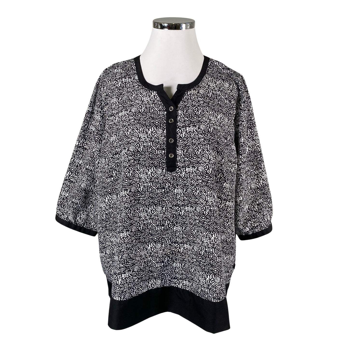 Unisex Zhenzi - Blouse, size 48 - Black (1)