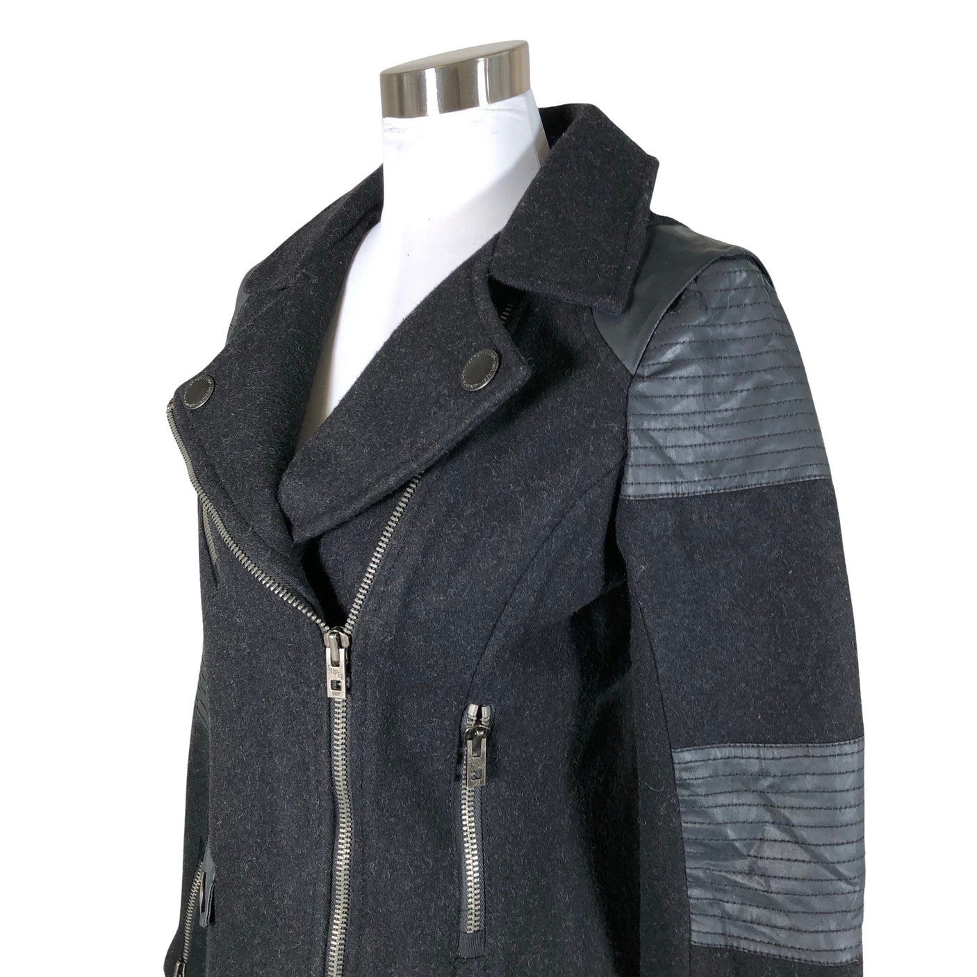 Unisex Superdry - Wool coat, size 36 - Gray (3)