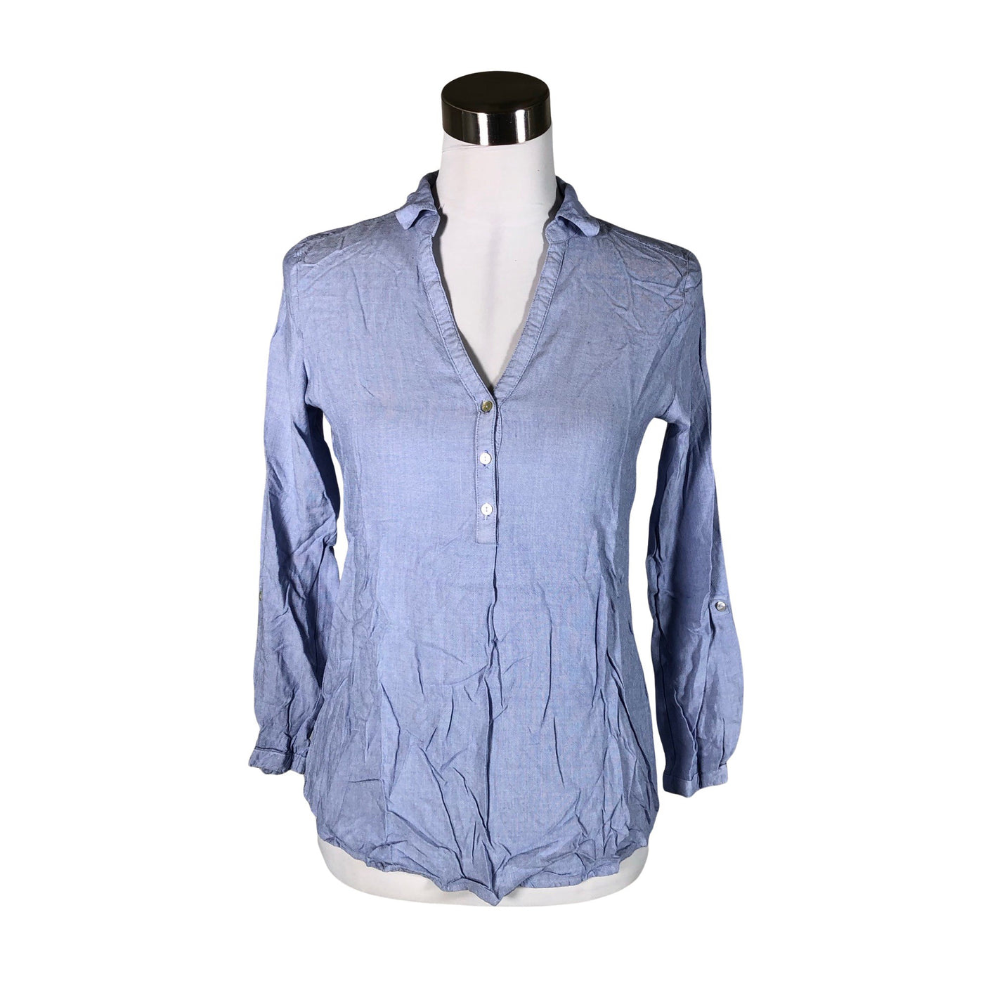 Unisex Esprit - Blouse, size 38 - Light blue (1)