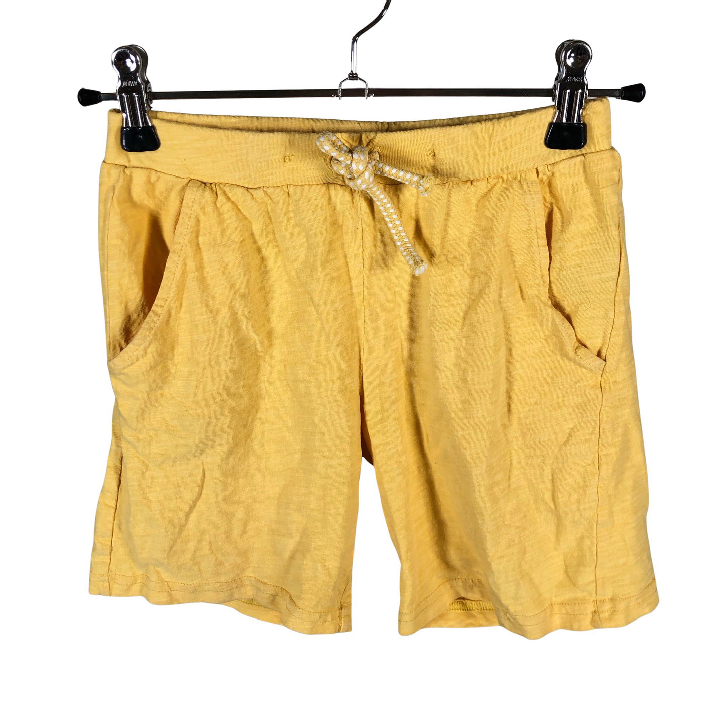 Unisex Lindex - Tricot shorts, size 122 - 128 - Yellow (1)