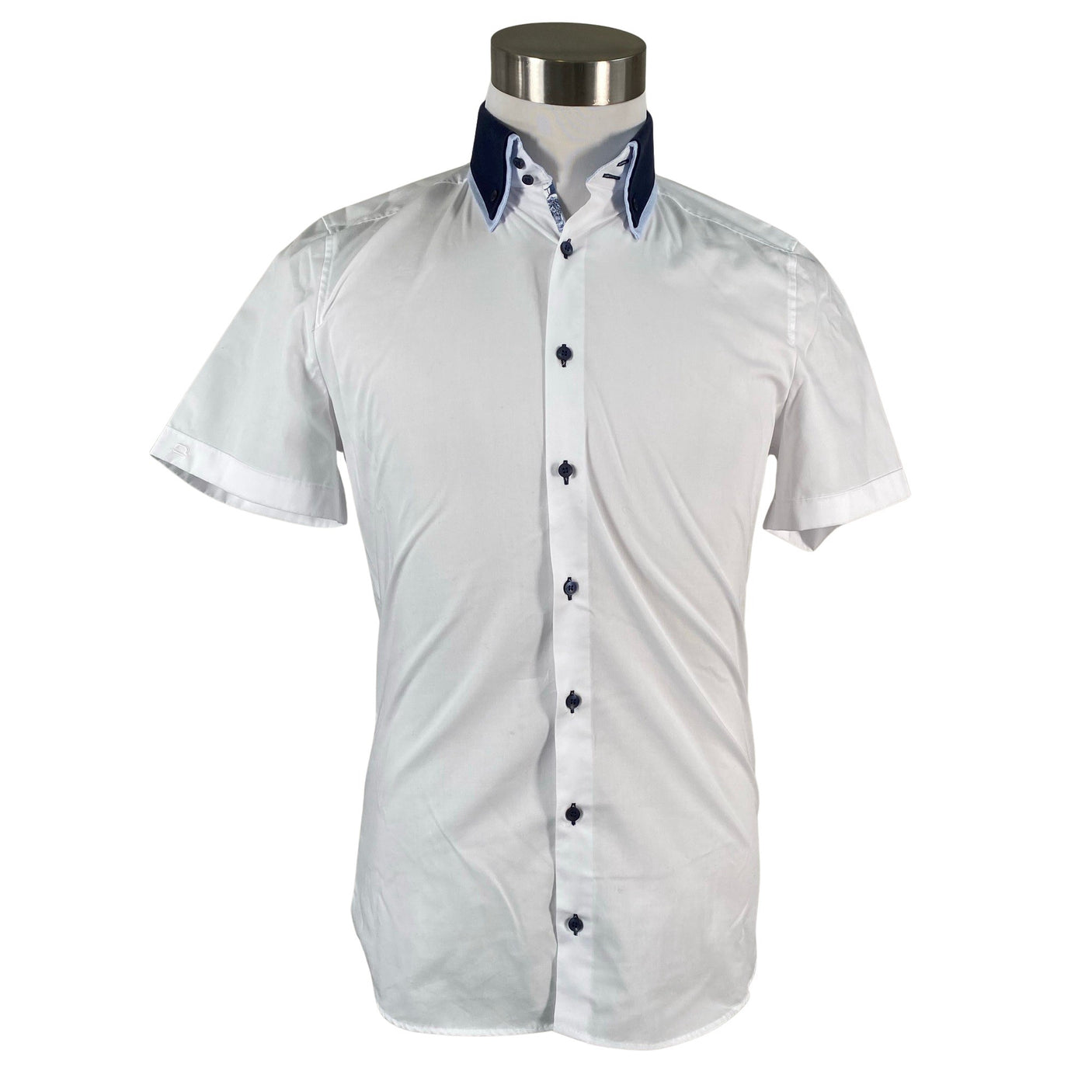 Unisex Olymp - Collared shirt, size S - White (1)