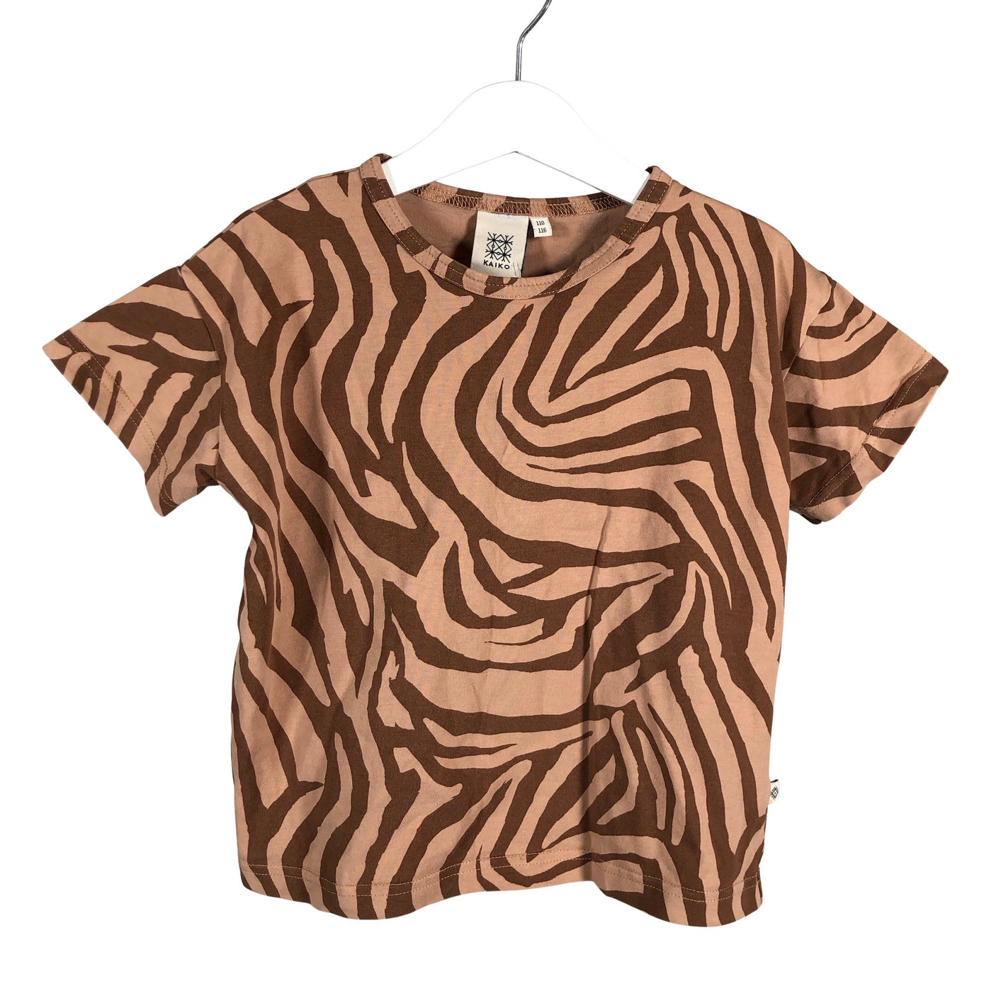 Unisex Kaiko - T-shirt, size 110 - 116 - Brown (1)