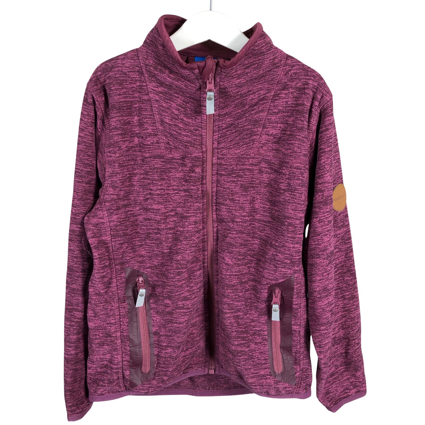 Unisex Jonathan - Fleece jacket, size 134 - 140 - Violet (1)