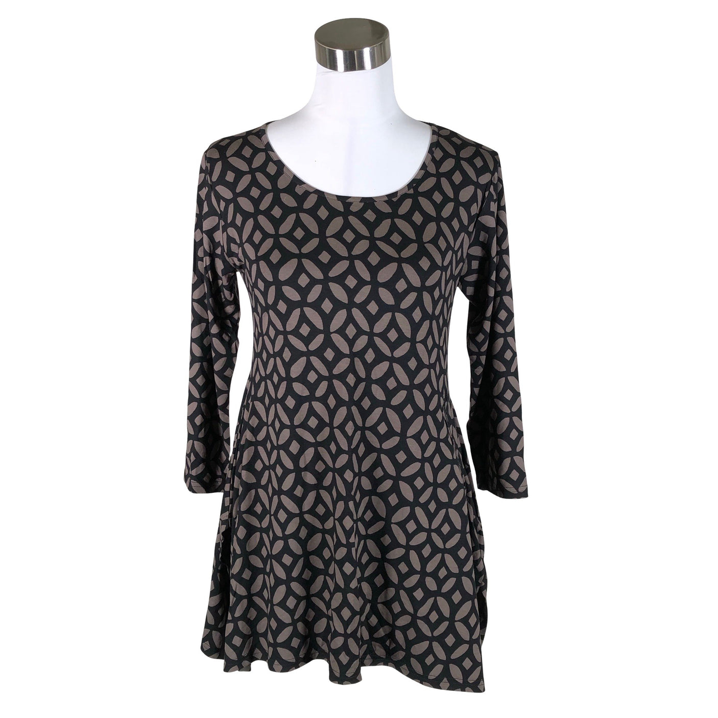 Unisex The Masai - Tricot tunic, size 38 - Brown (1)