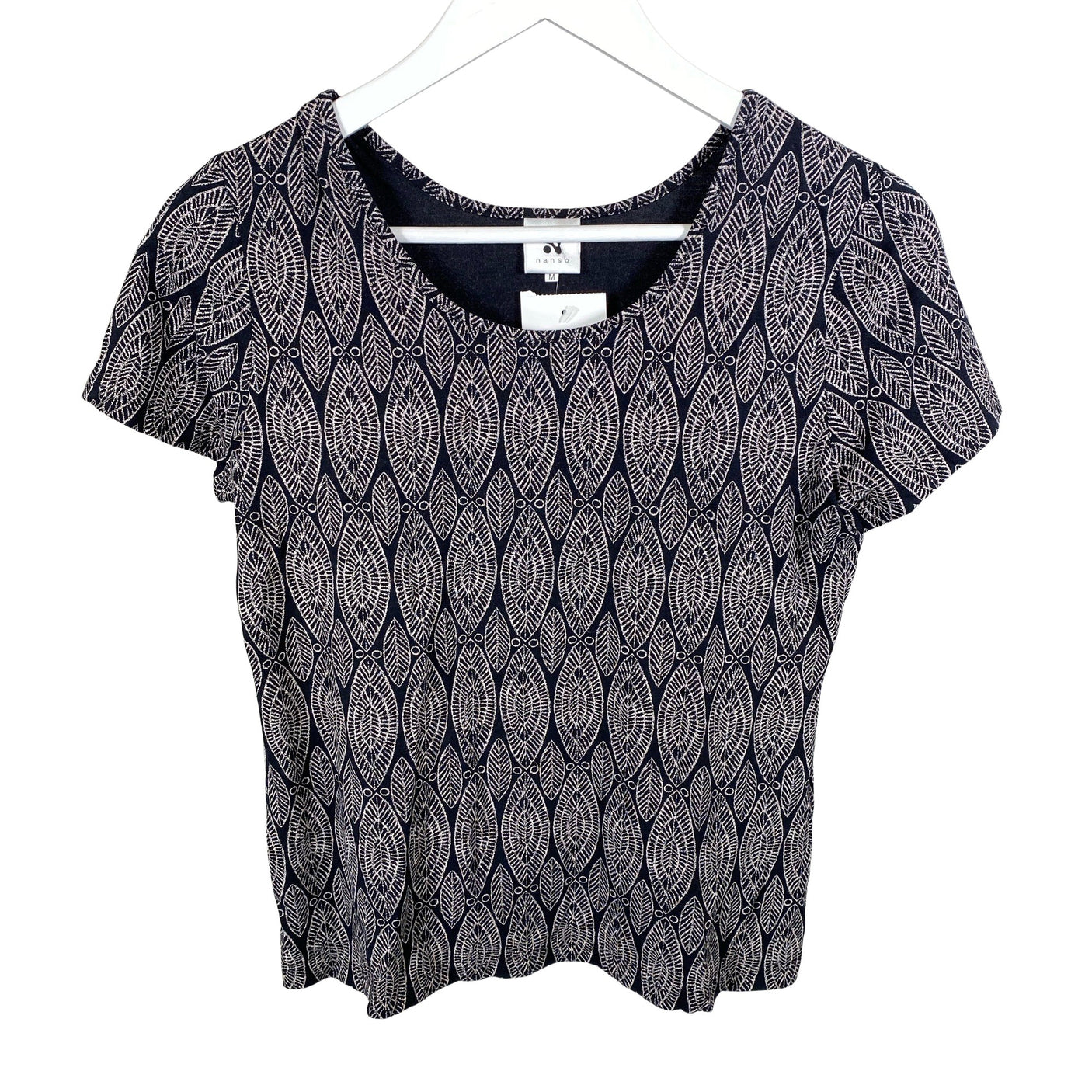 Unisex Nanso - T-shirt, size 38 - Black (1)