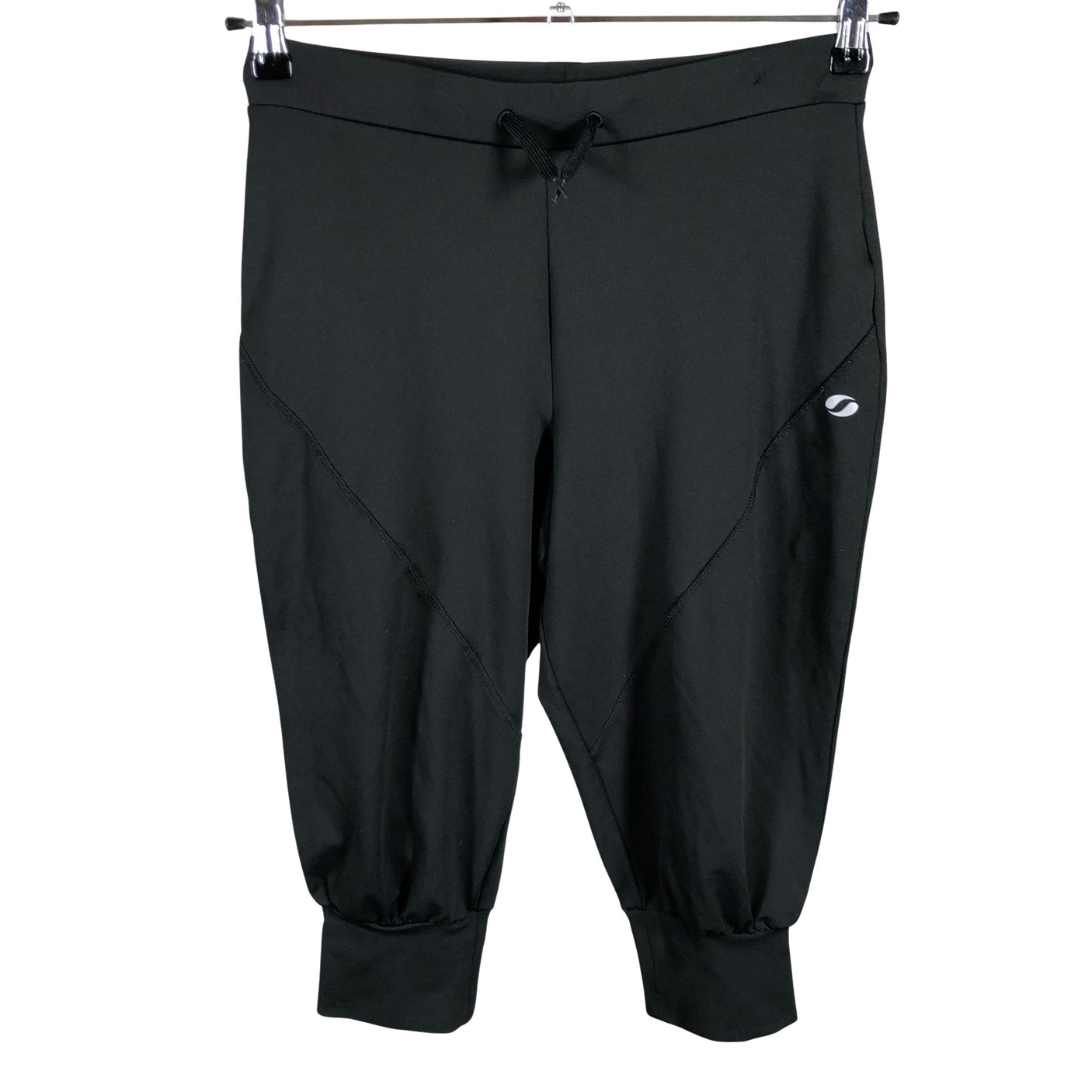 Unisex Soc - Sports capri pants, size 36 - Black (1)