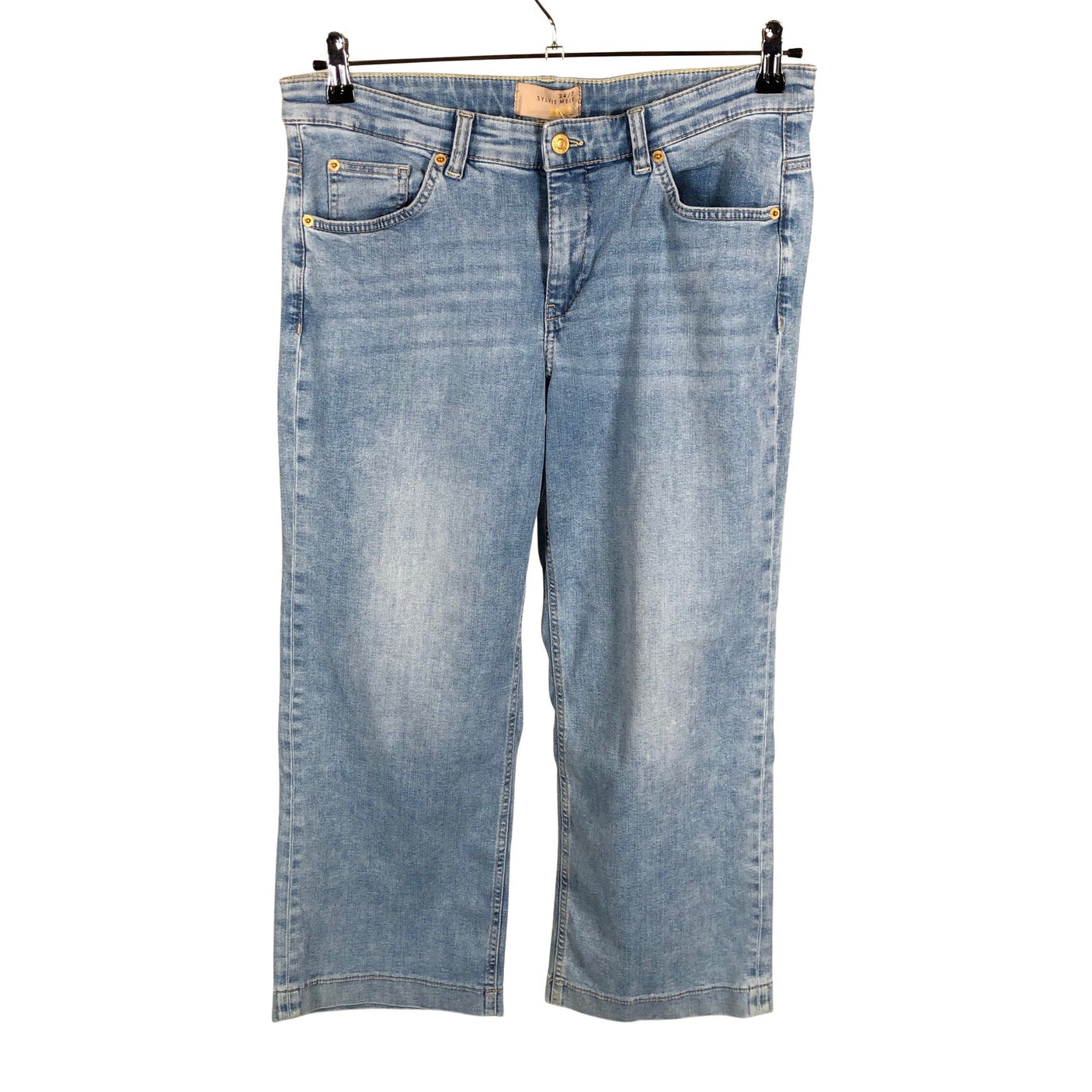 Unisex MAC - Capri jeans, size 40 - Light blue (1)
