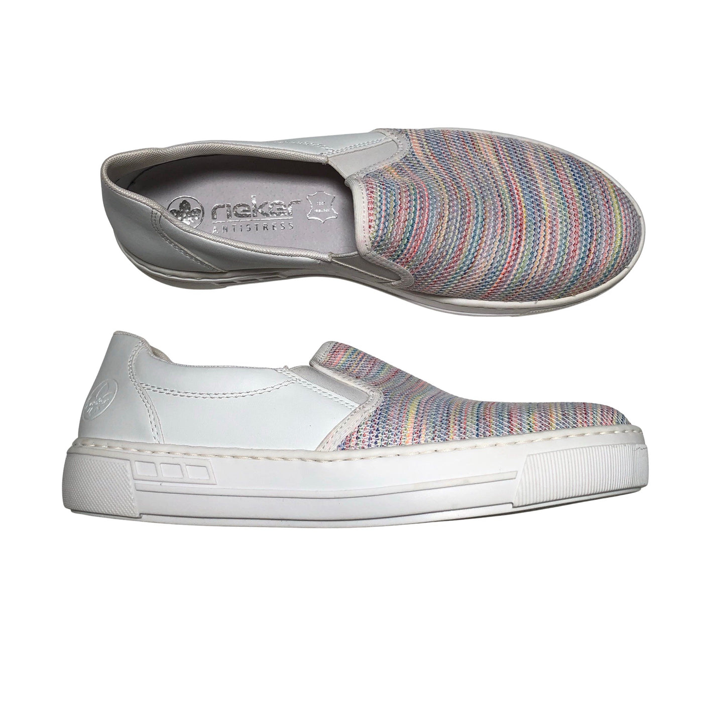 Unisex Rieker - Casual sneakers, size 40 - White (1)