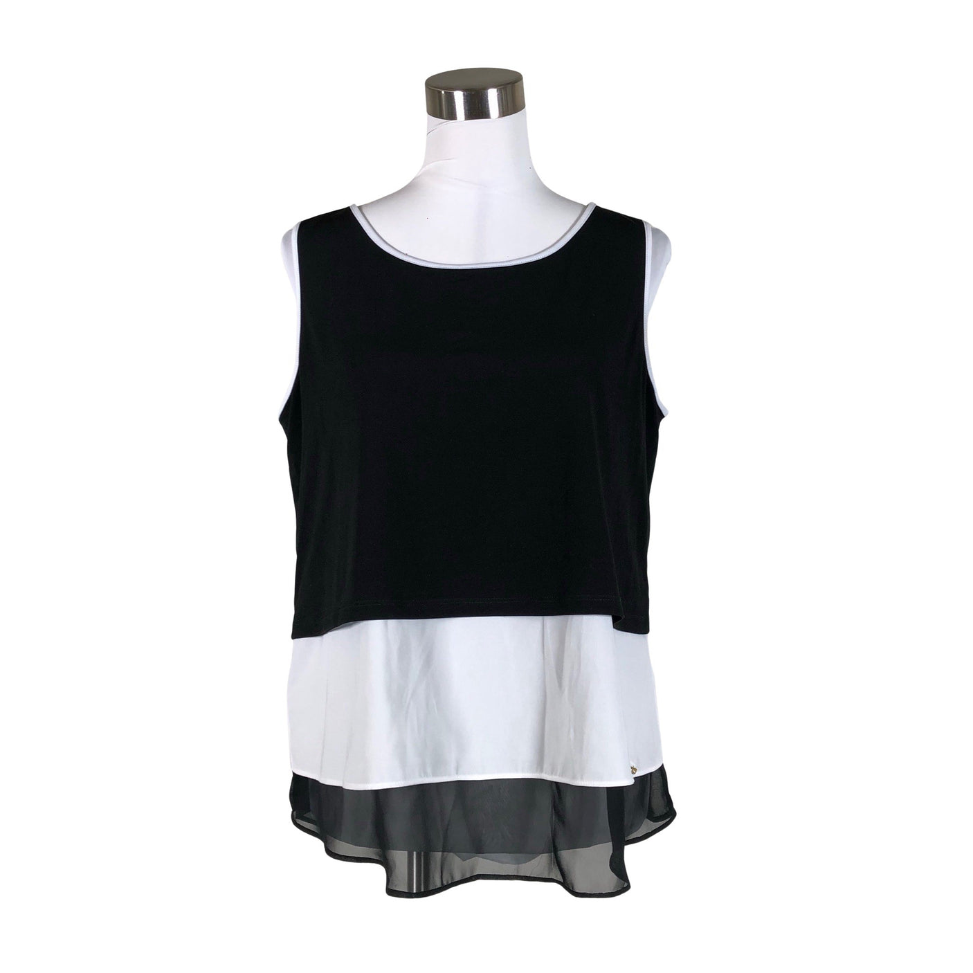 Unisex Calvin Klein - Tricot tank top, size 40 - Black (1)