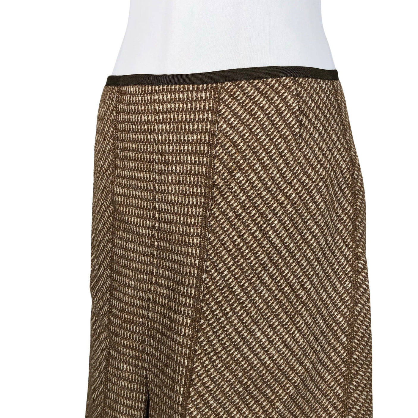 Unisex Riani - Fabric skirt, size 40 - Brown (3)
