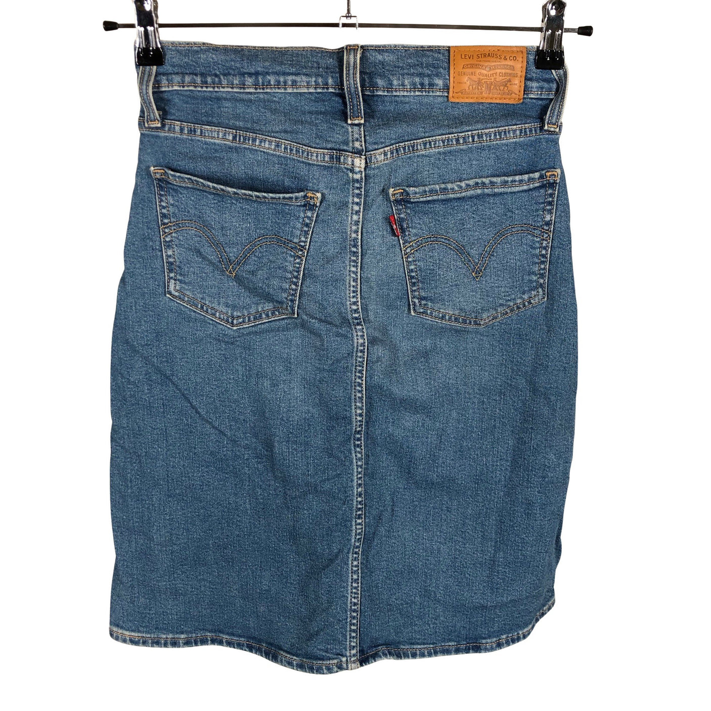 Unisex Levi's - Denim skirt, size W26 - Blue (2)