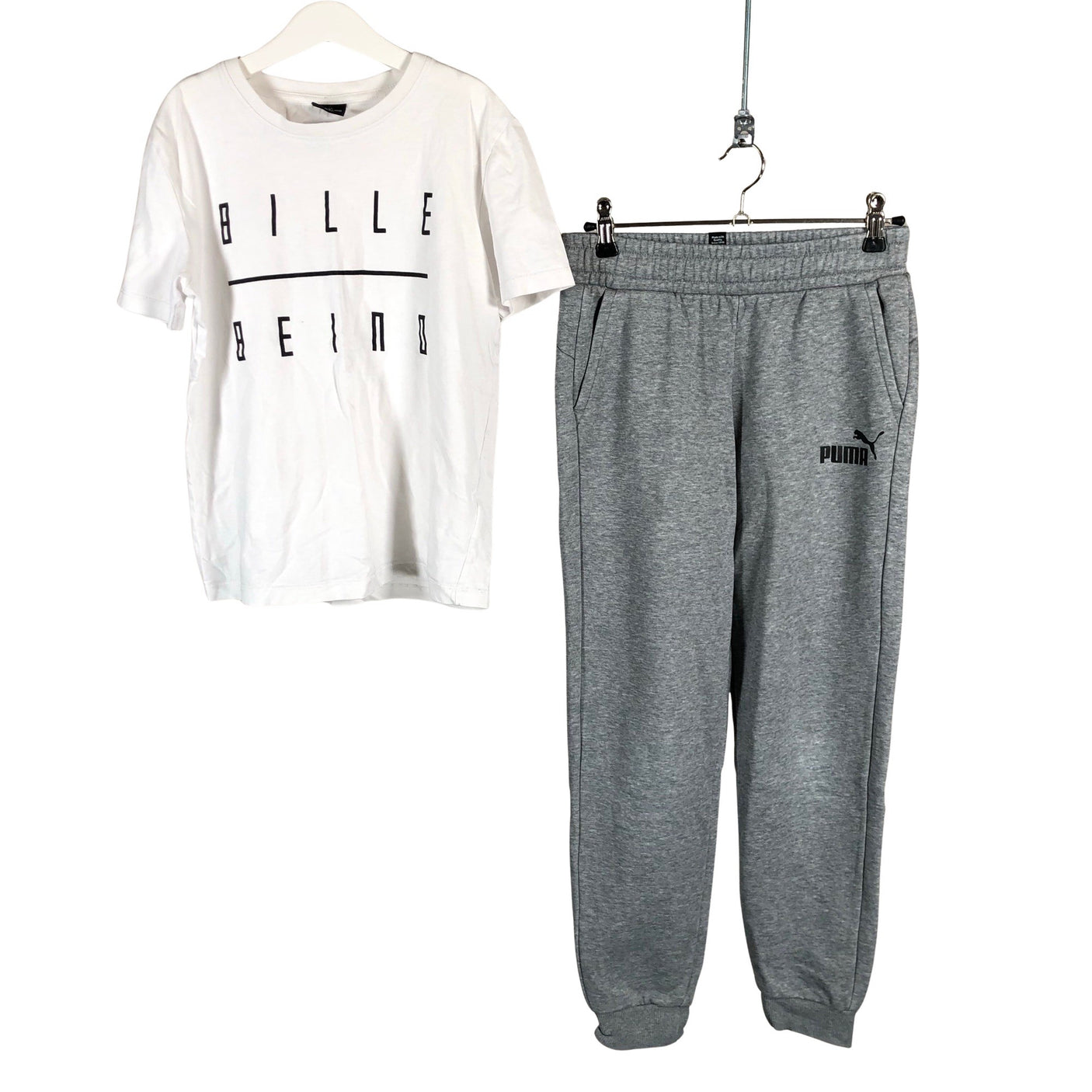 Unisex Puma - Sweatpants, size 146 - 152 - Gray (1)