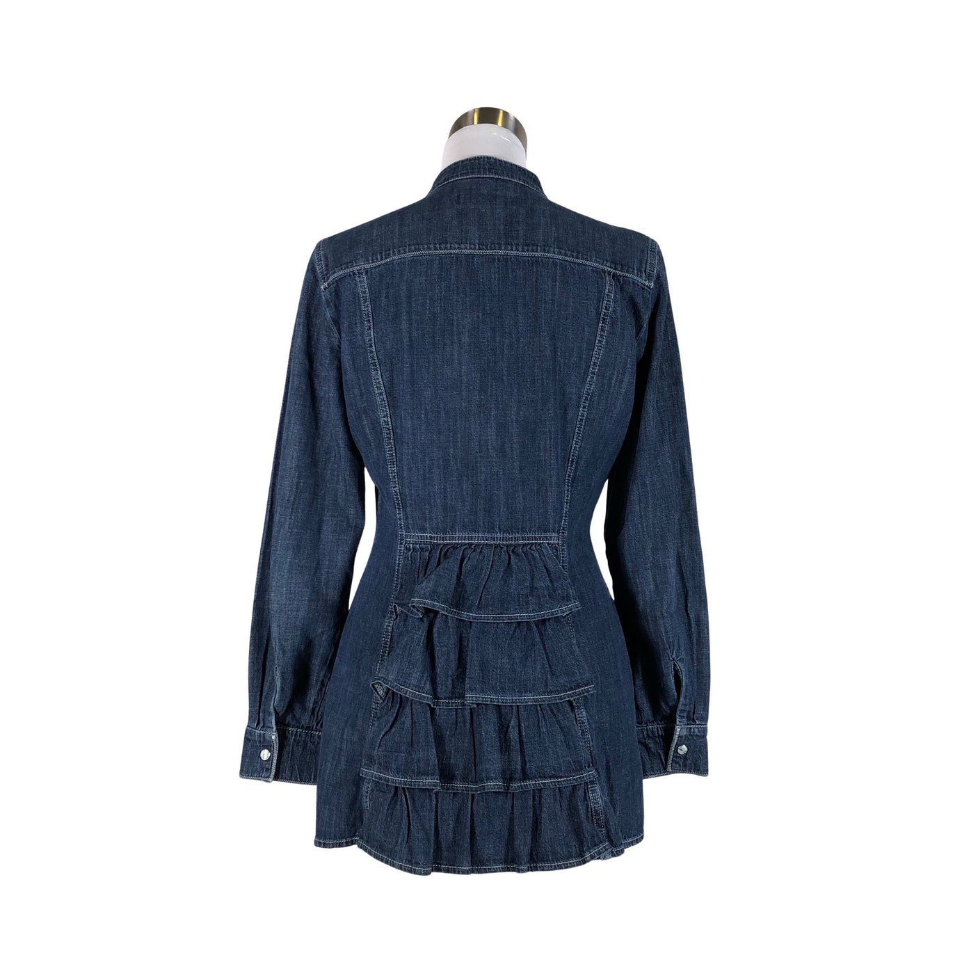 Unisex Prêt - Denim tunic, size 38 - Blue (2)