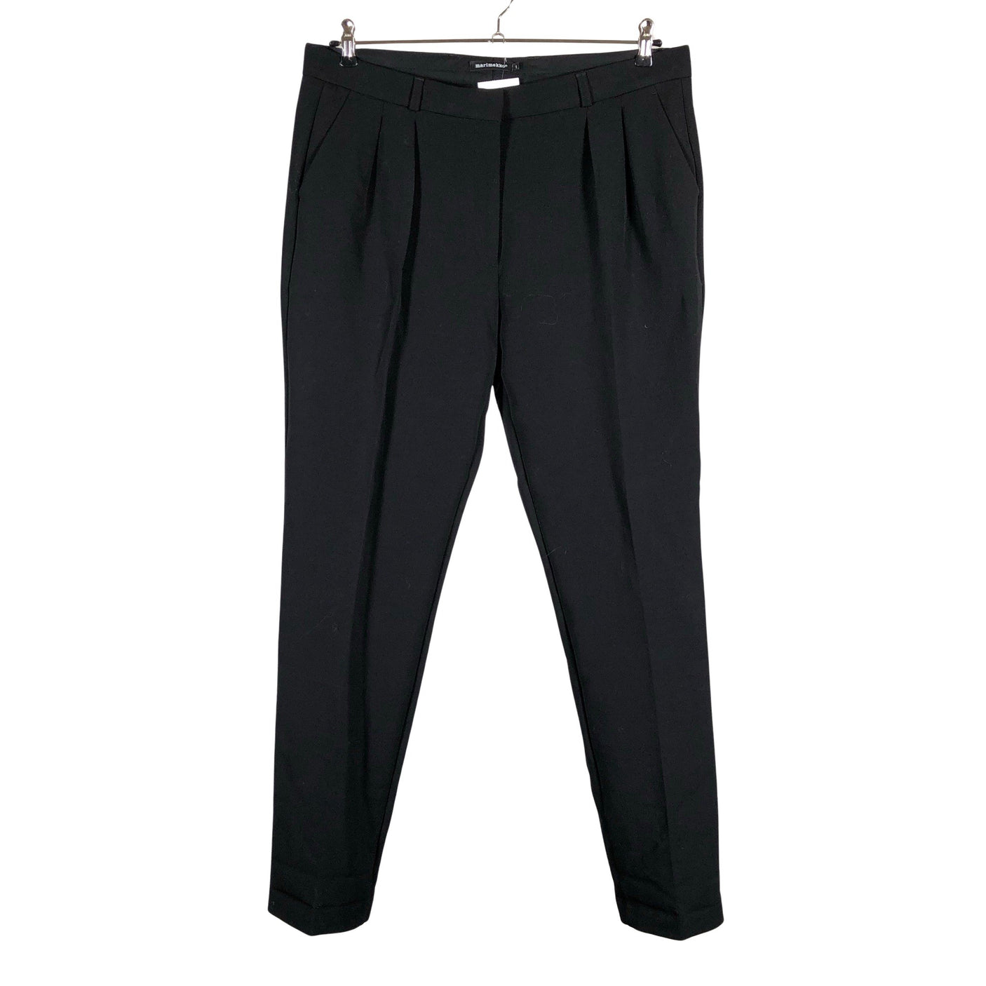 Unisex Marimekko - Straight leg trousers, size 44 - Black (1)