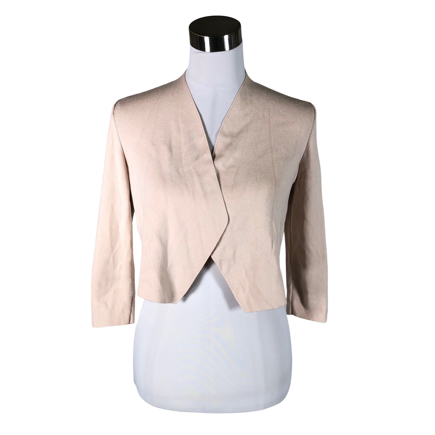 Unisex Comma - Knit bolero jacket, size 38 - Beige (1)
