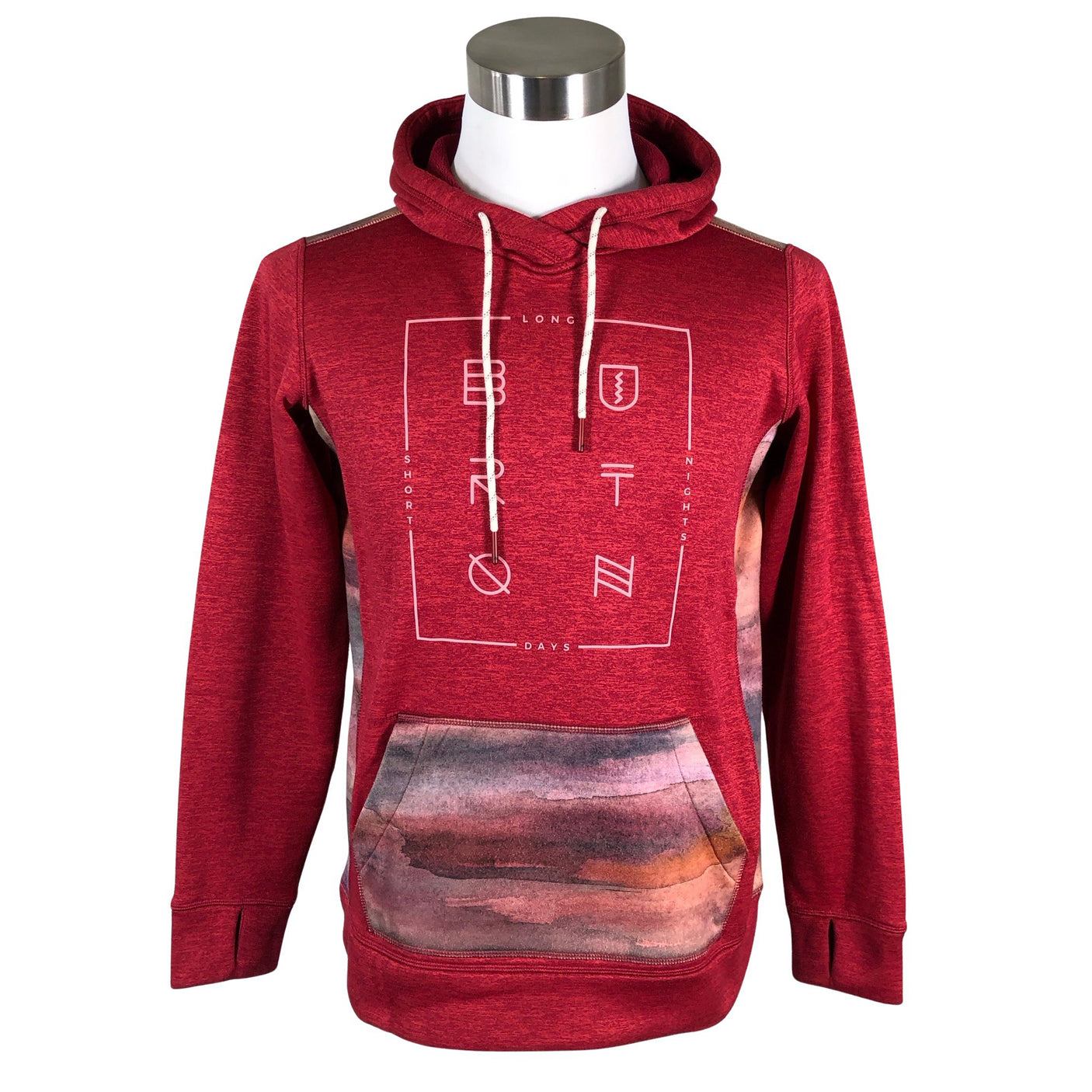 Unisex Burton - Hoodie, size M - Red (1)