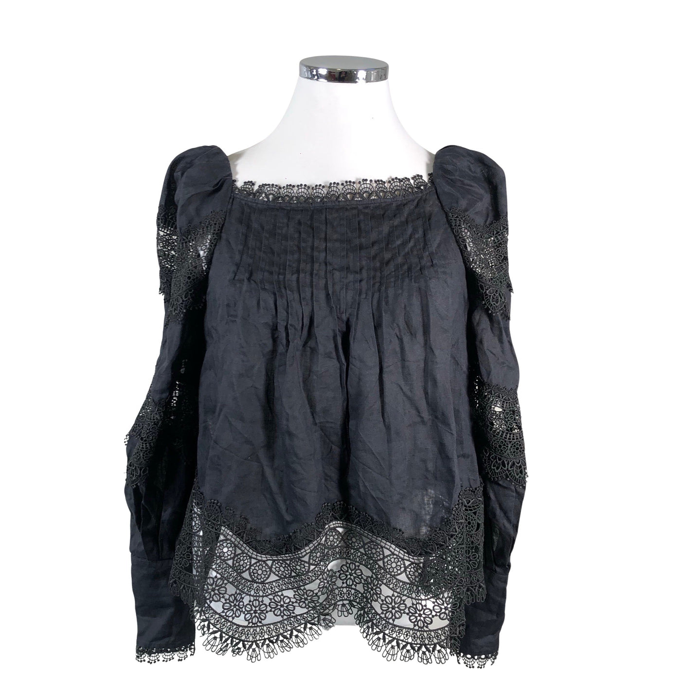 Unisex &Other Stories - Blouse, size 42 - Black (1)
