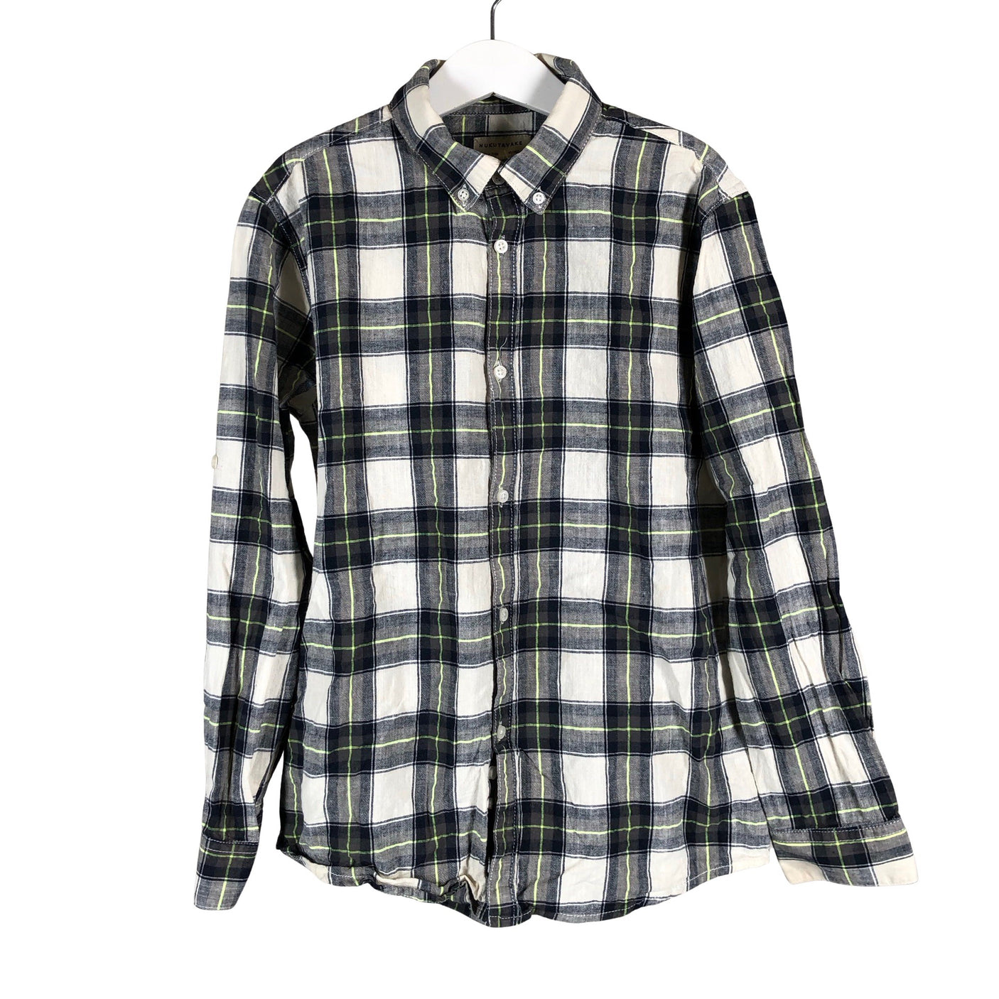 Unisex Nukutavake - Collared shirt, size 134 - 140 - Blue (1)