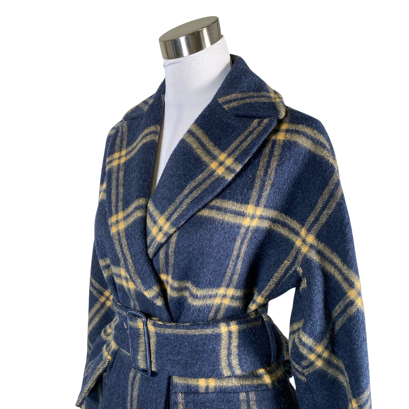 Unisex Ted Baker - Wool coat, size 34 - Blue (2)