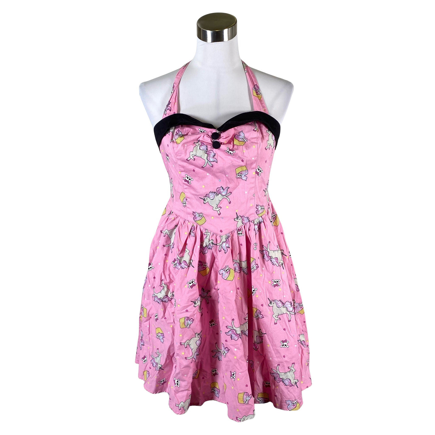 Unisex Hell Bunny - Dress, size 38 - Light pink (1)