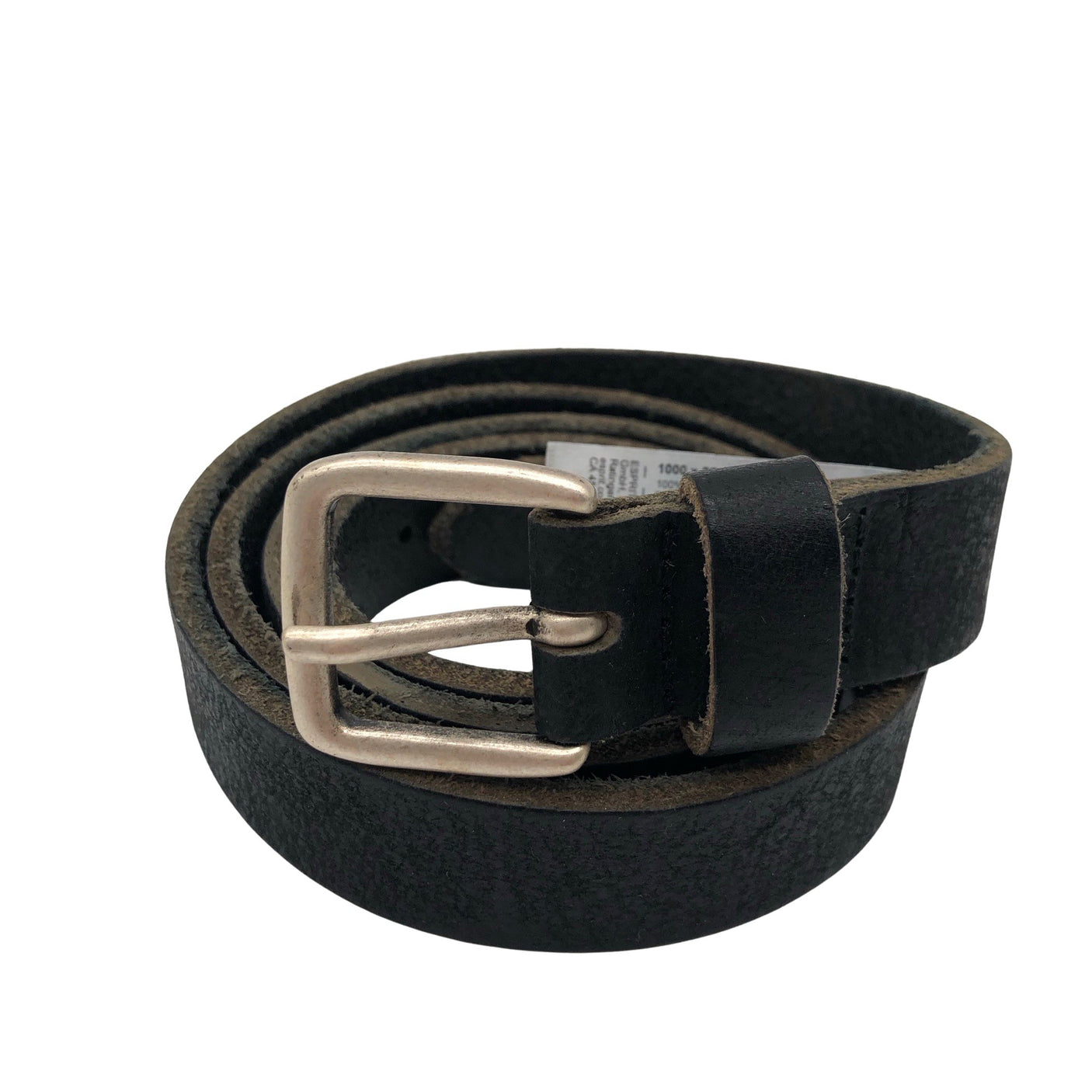 Unisex Esprit - Leather belt, size No size - Black (1)