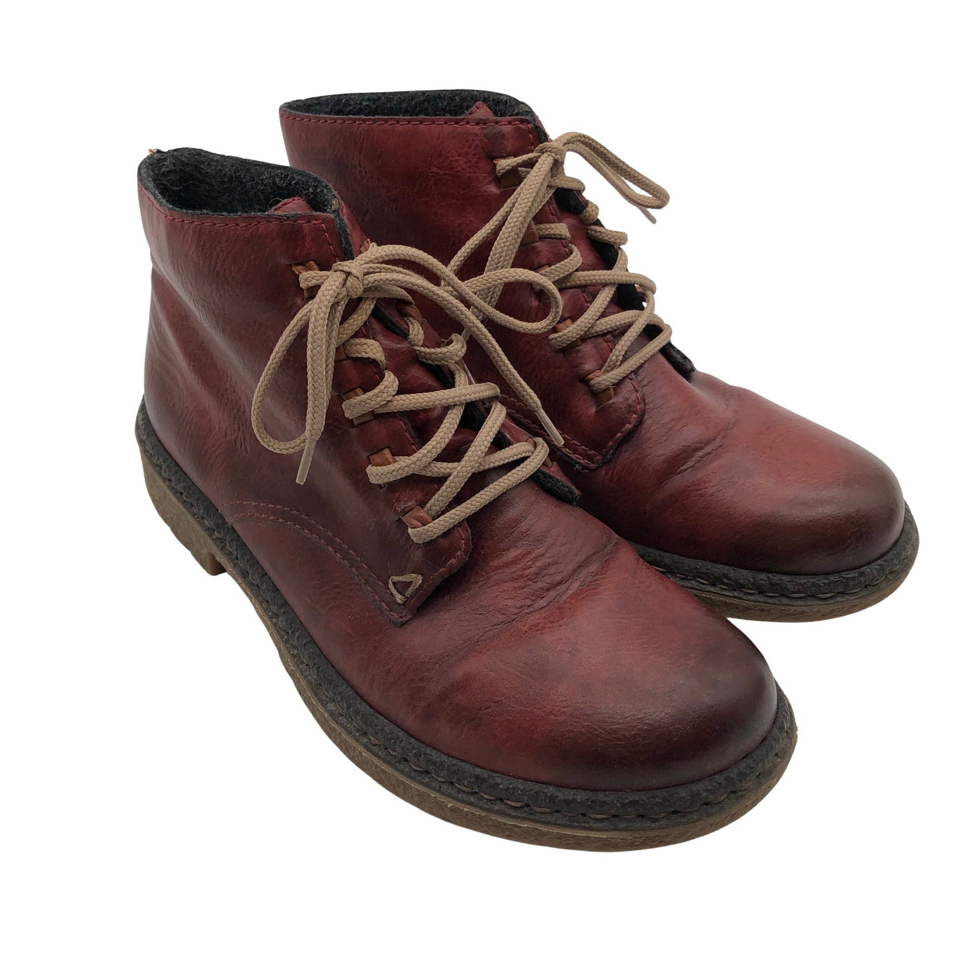 Unisex Rieker - Ankle boots, size 37 - Red (2)