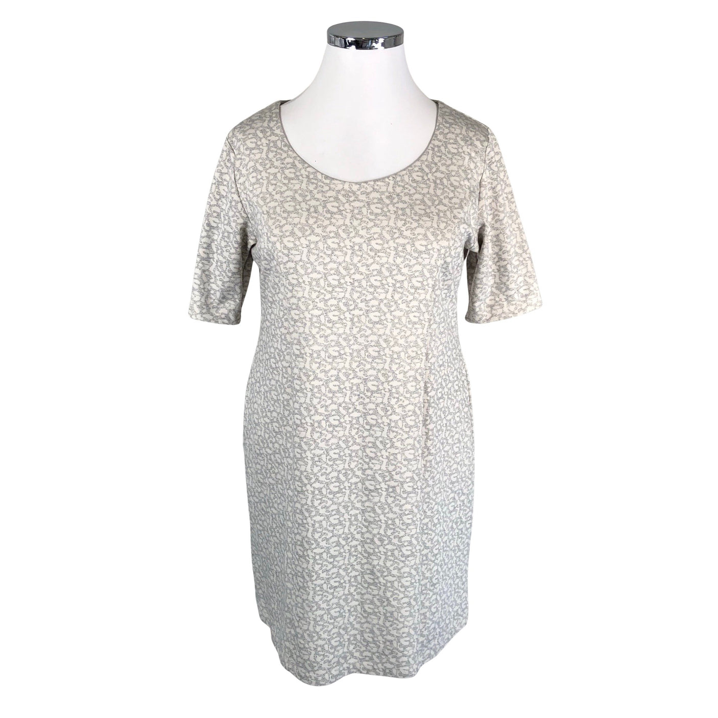 Unisex Free Quent - Tricot dress, size 44 - Beige (1)