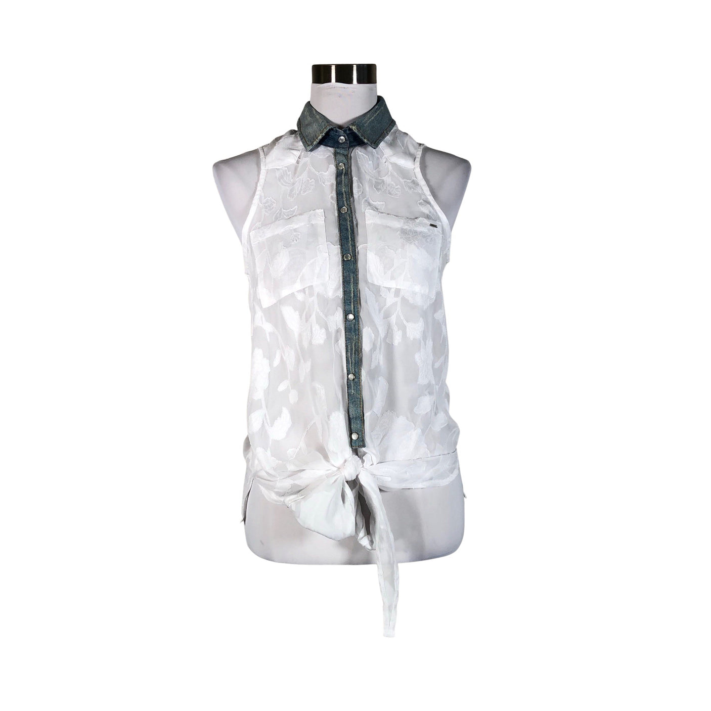 Unisex Guess - Top, size 36 - White (1)