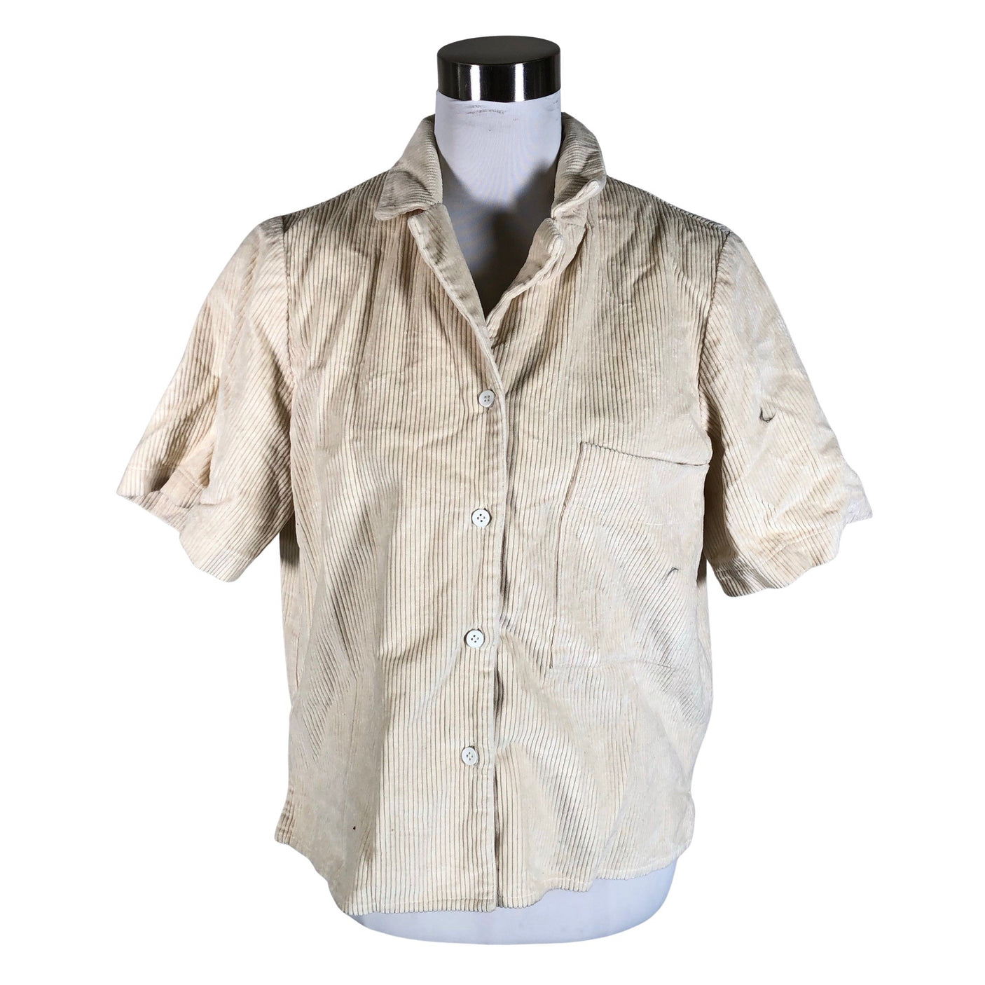 Unisex Archetype - Short-sleeved blouse, size 40 - Beige (1)