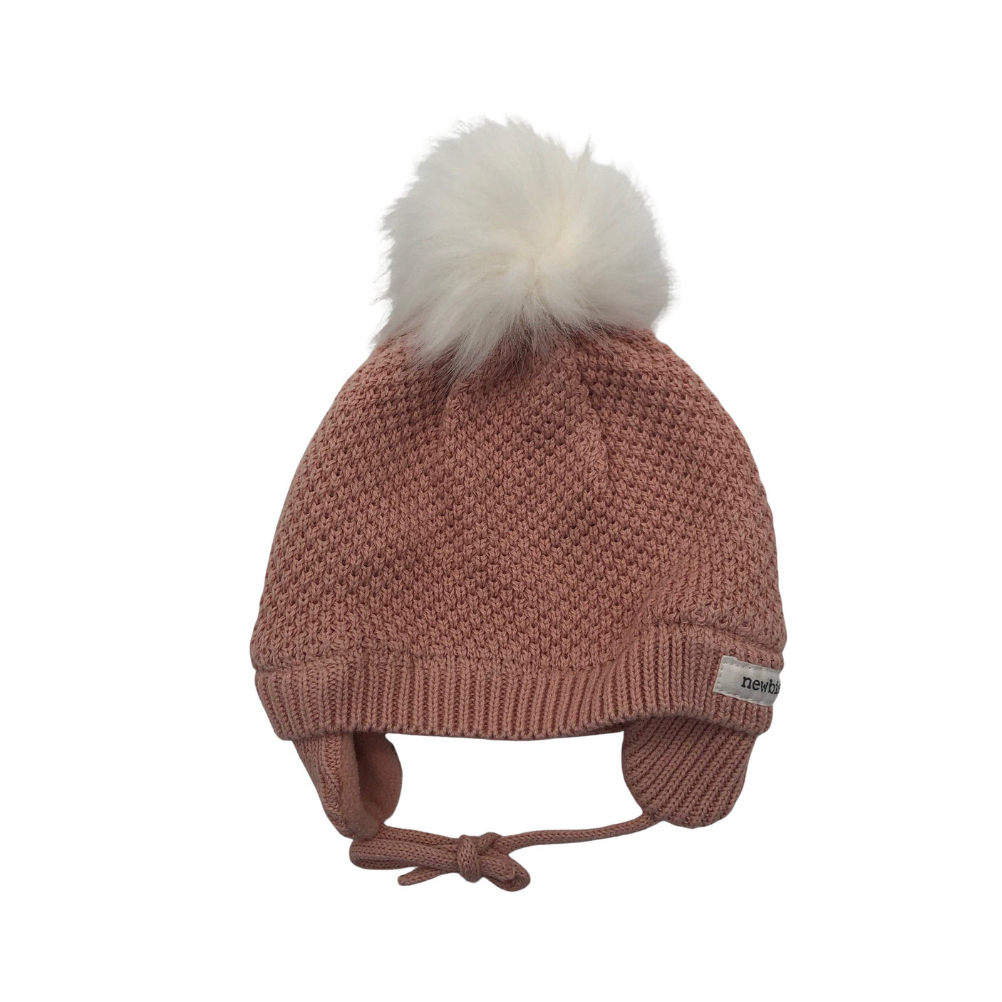 Unisex Newbie - Winter hat, size 44 - 46 cm - Light pink (1)