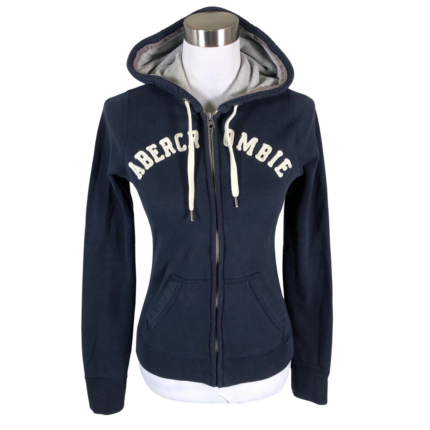 Unisex Abercrombie&Fitch - Hoodie, size 36 - Blue (1)
