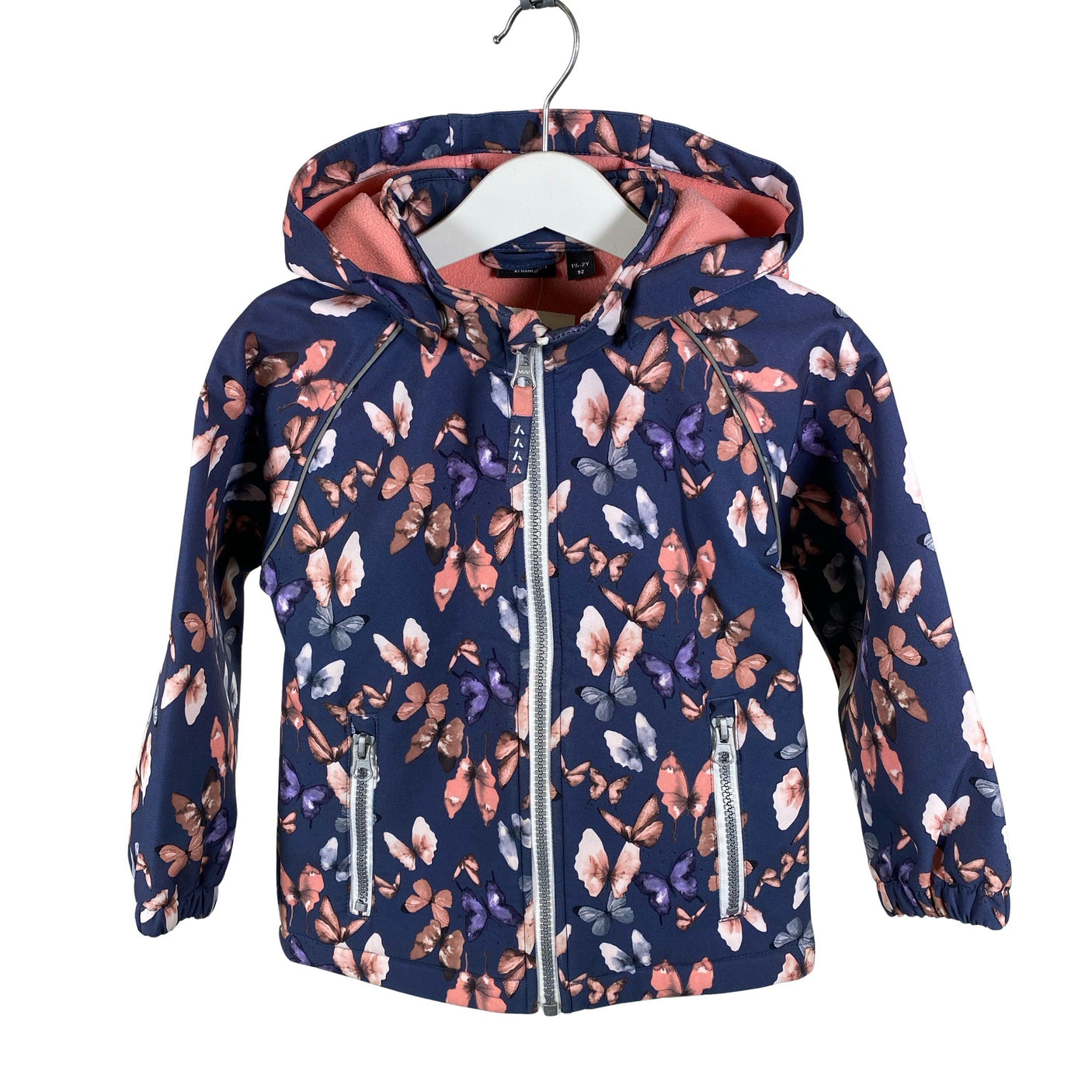 Unisex Name It - Soft shell jacket, size 86 - 92 - Blue (1)